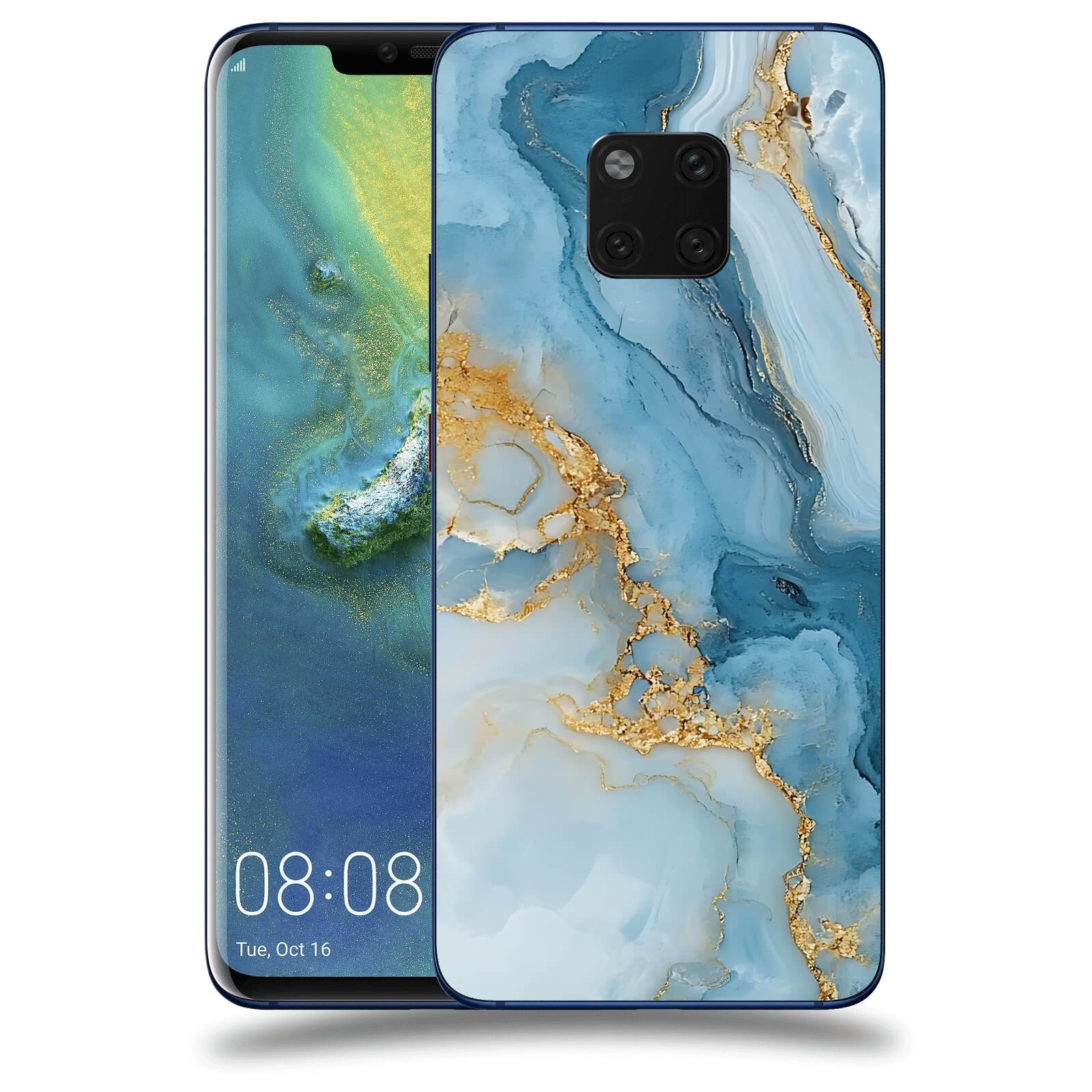 ACOVER Kryt na mobil Huawei Mate 20 Pro - Ice Marble II