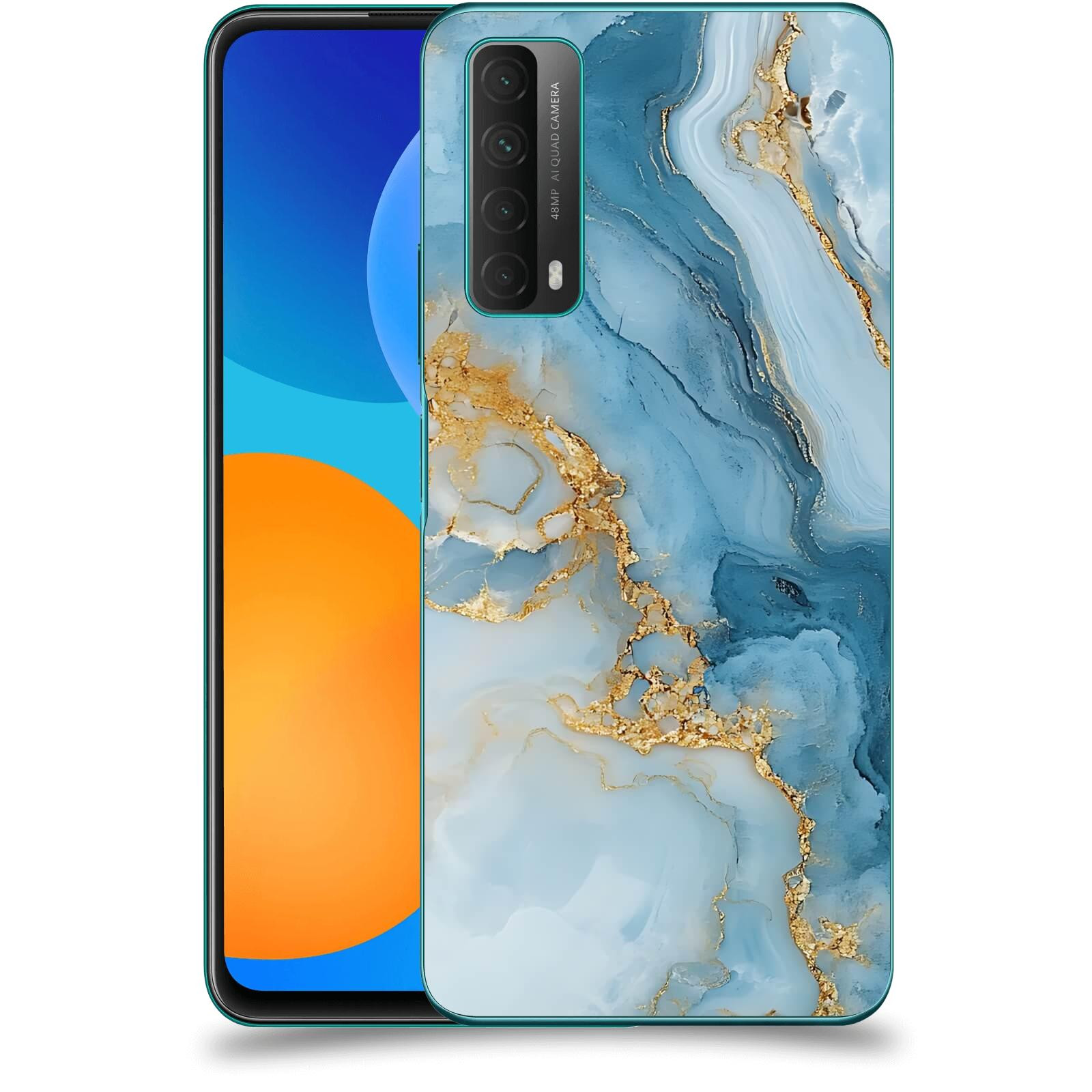 ACOVER Kryt na mobil Huawei P Smart 2021 - Ice Marble II