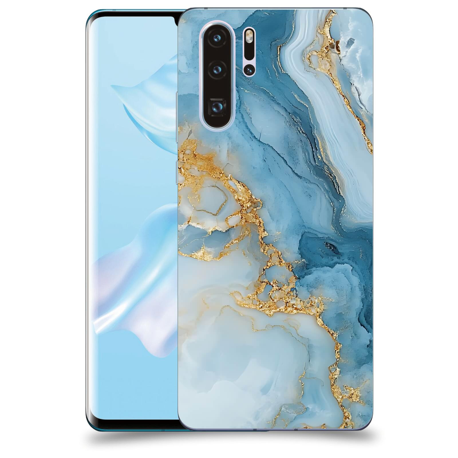ACOVER Kryt na mobil Huawei P30 - Ice Marble II