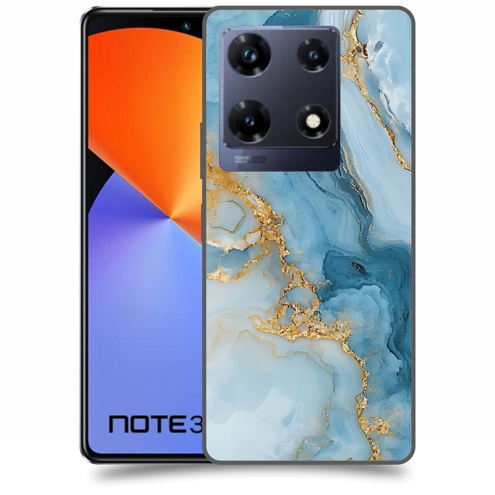 ACOVER Kryt na mobil Infinix Note 30 PRO - Ice Marble II