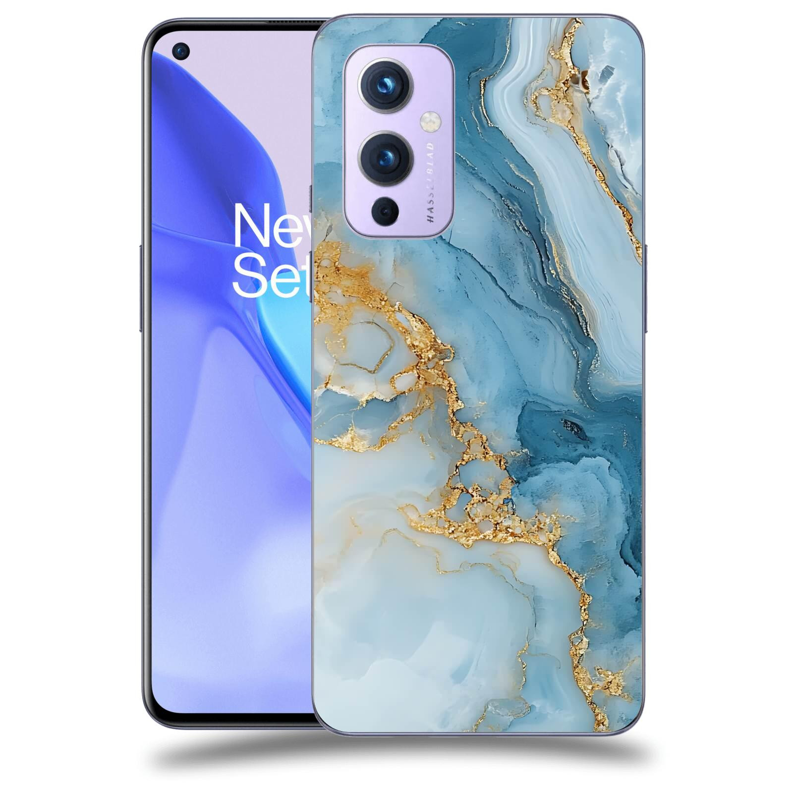 ACOVER Kryt na mobil OnePlus 9 - Ice Marble II
