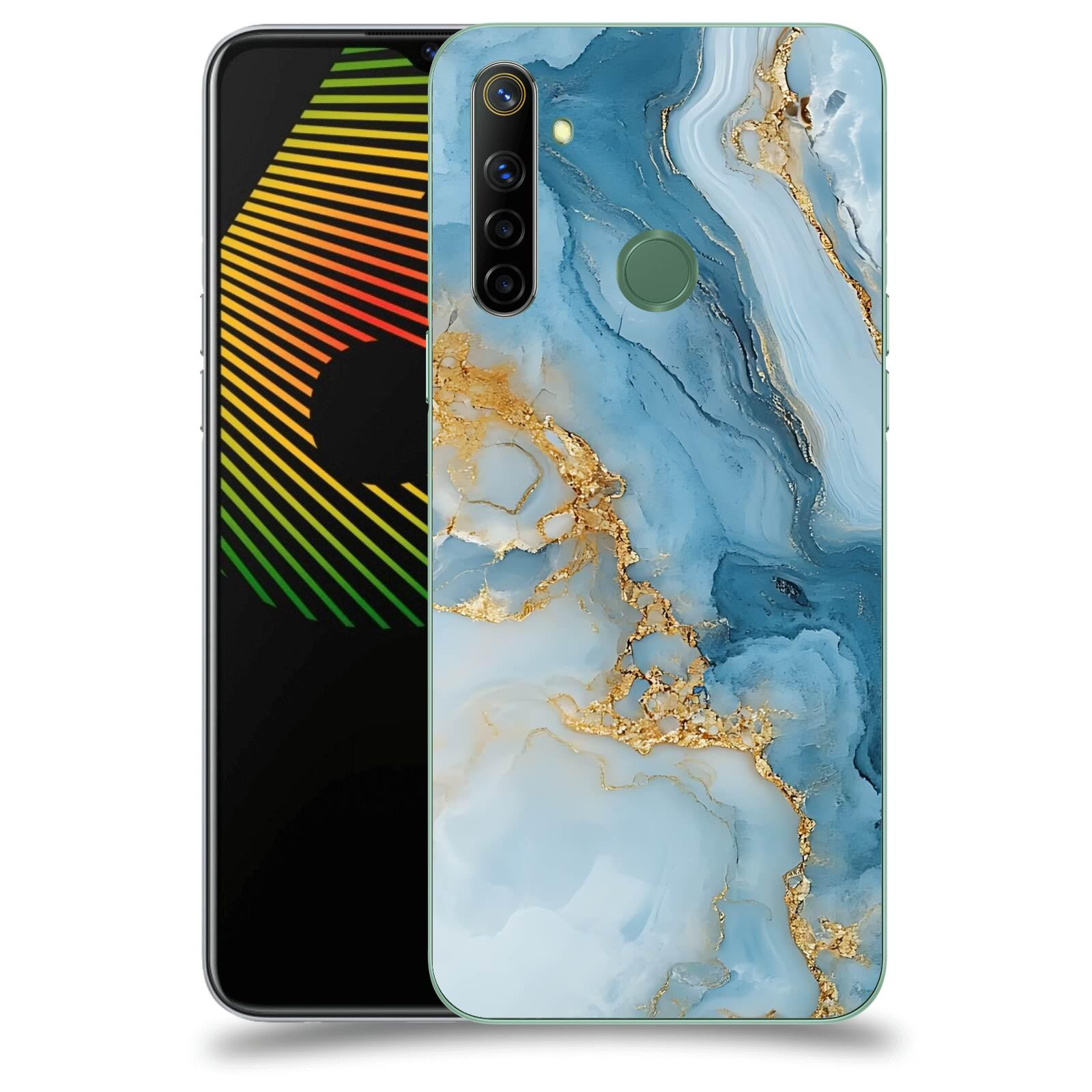 ACOVER Kryt na mobil Realme 6i - Ice Marble II