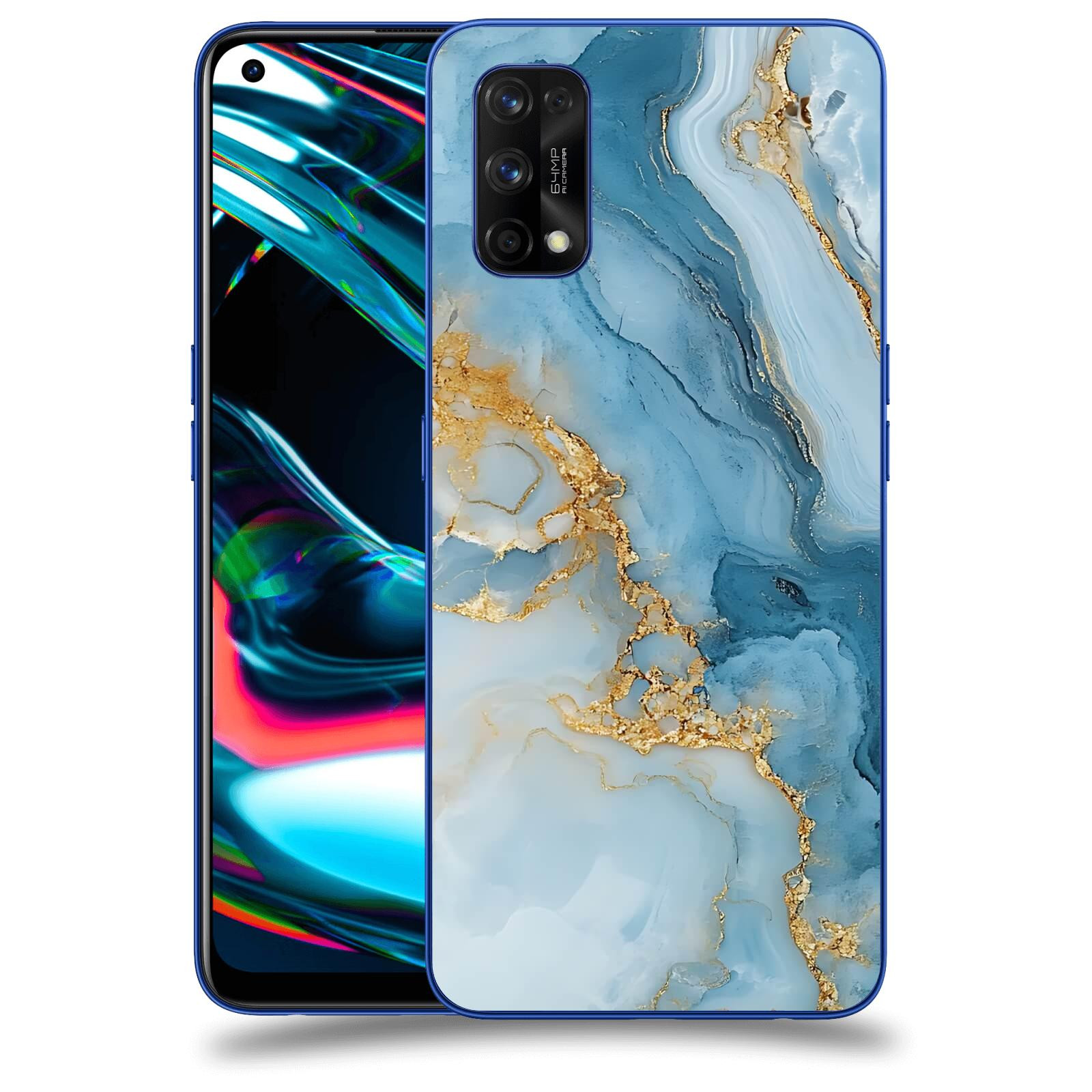ACOVER Kryt na mobil Realme 7 Pro - Ice Marble II