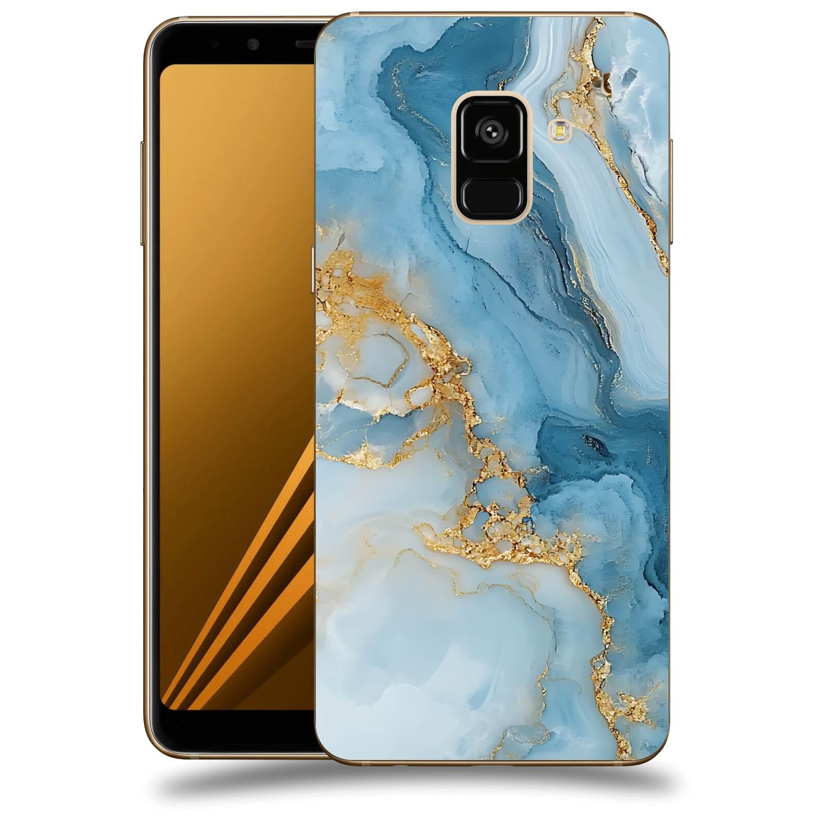 ACOVER Kryt na mobil Samsung Galaxy A8 2018 A530F - Ice Marble II