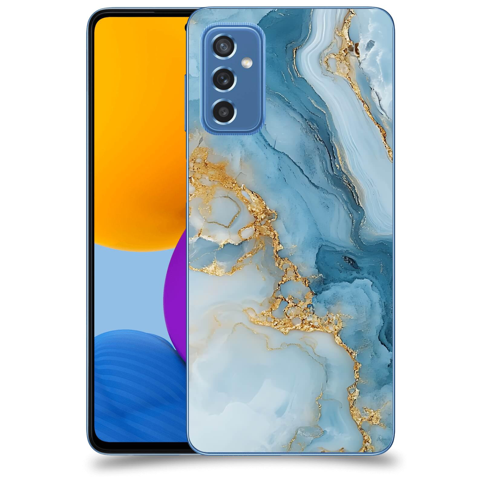 ACOVER Kryt na mobil Samsung Galaxy M52 5G - Ice Marble II