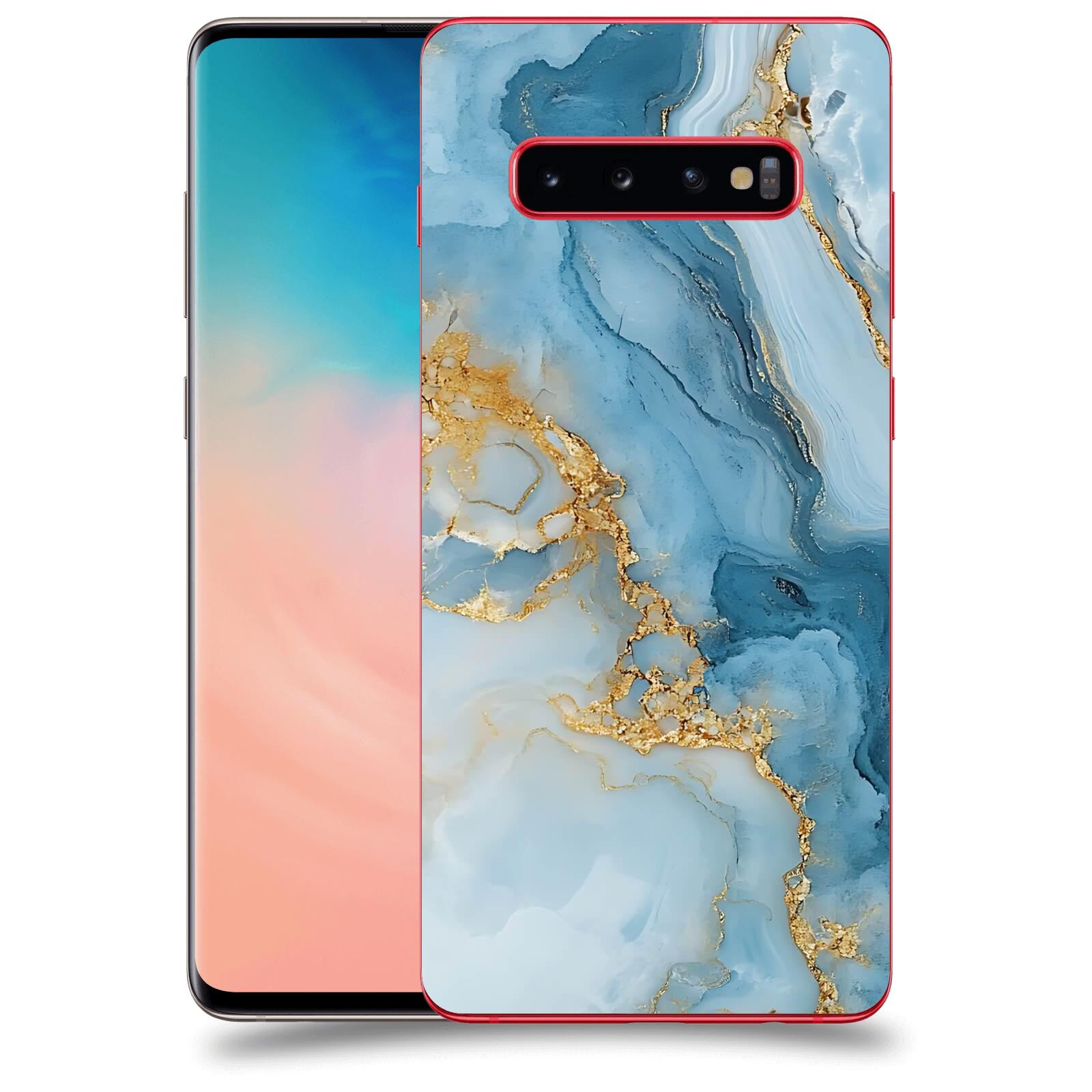 ACOVER Kryt na mobil Samsung Galaxy S10 Plus G975 - Ice Marble II
