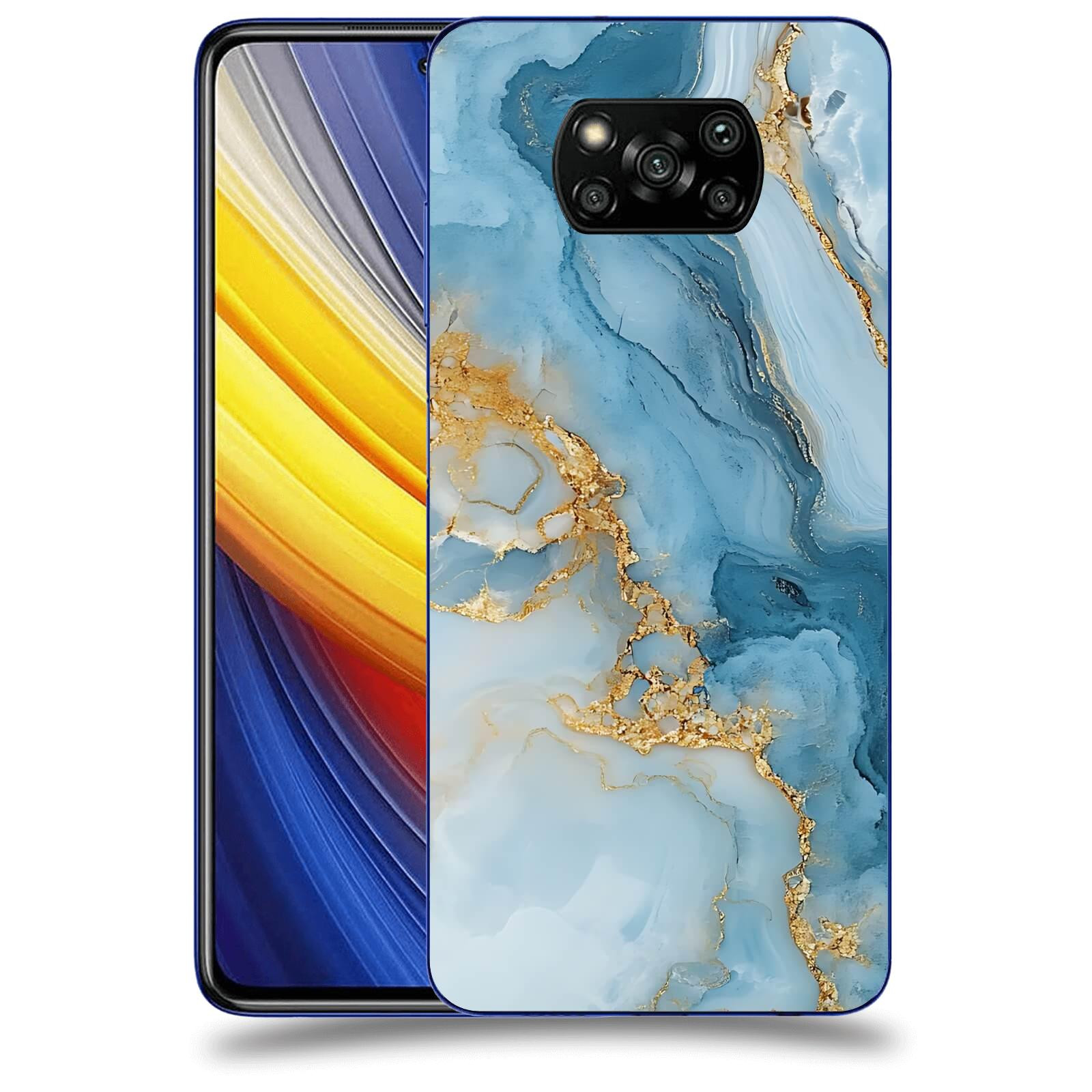 ACOVER Kryt na mobil Xiaomi Poco X3 Pro - Ice Marble II