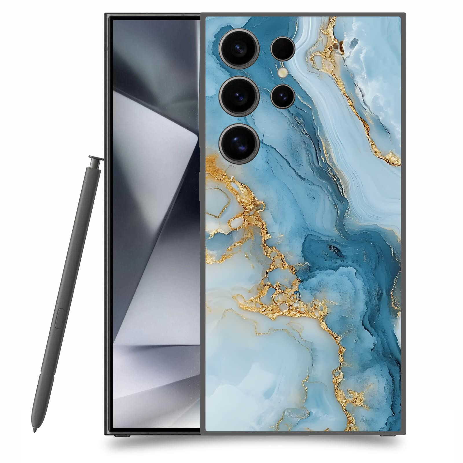 ACOVER Kryt na mobil Samsung Galaxy S24 Ultra - Ice Marble II