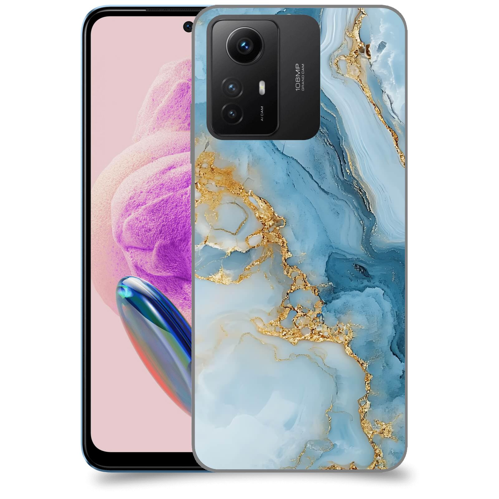 ACOVER Kryt na mobil Xiaomi Redmi Note 12S - Ice Marble II