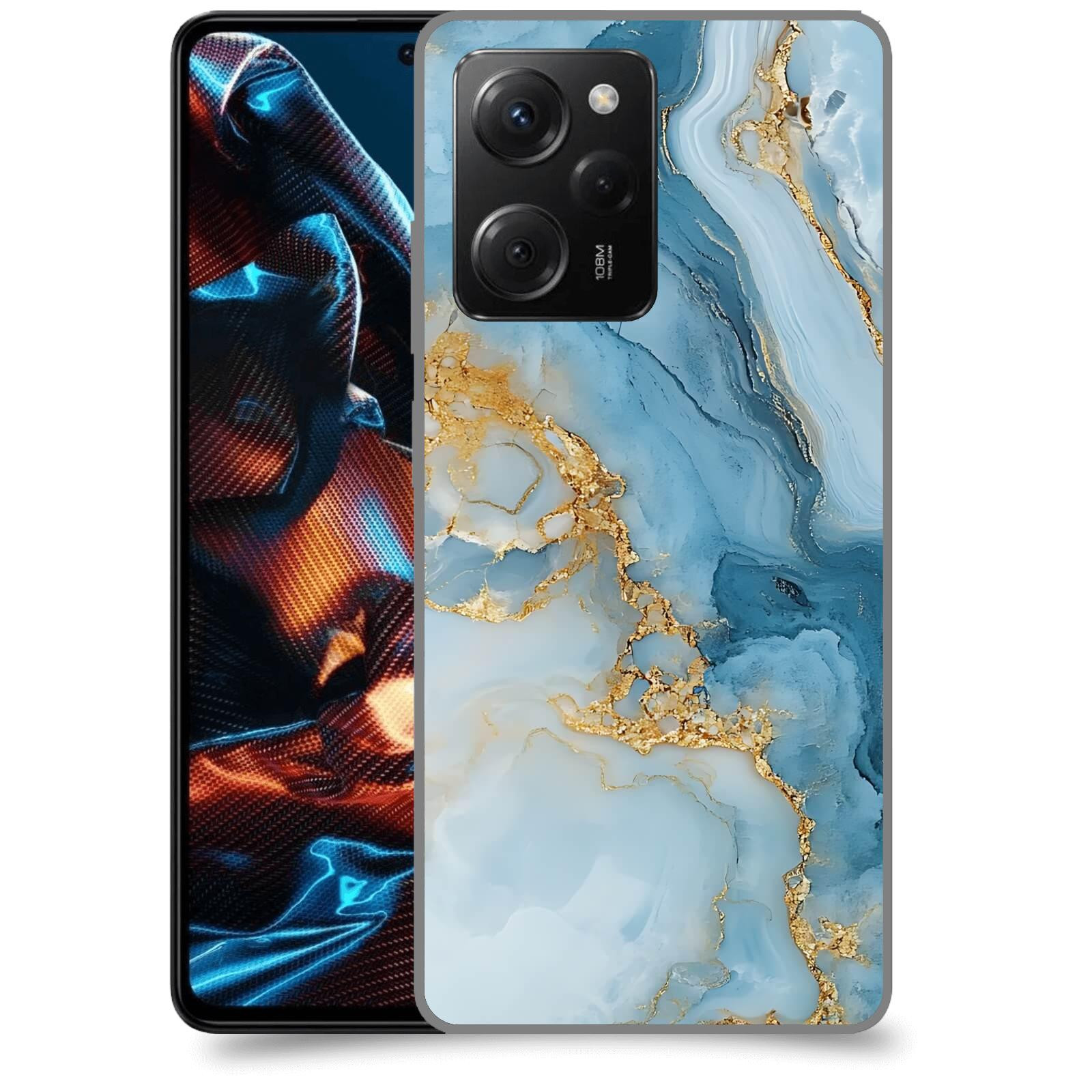 ACOVER Kryt na mobil Xiaomi Poco X5 Pro - Ice Marble II