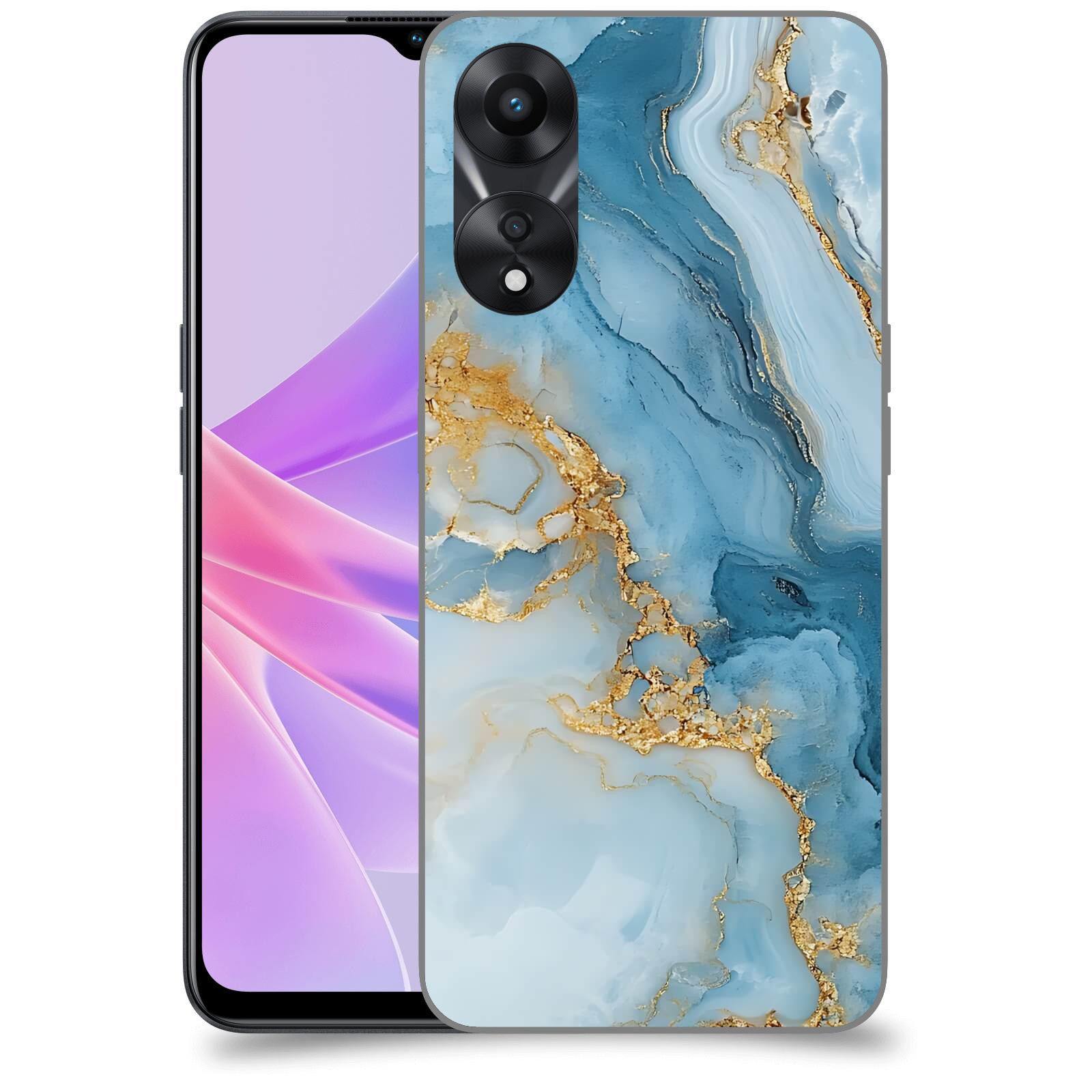 ACOVER Kryt na mobil OPPO A78 5G - Ice Marble II