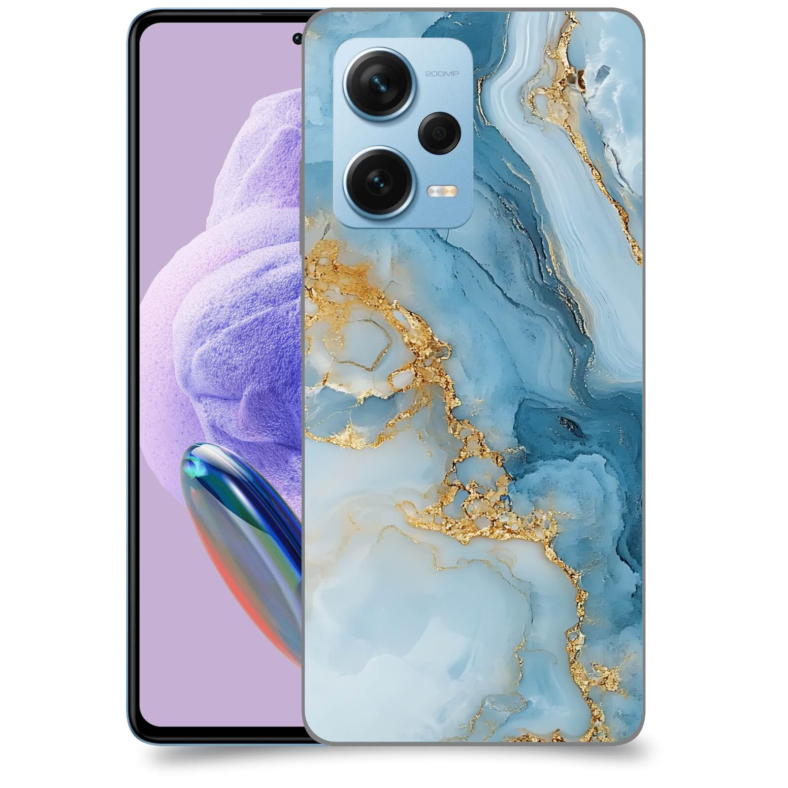 ACOVER Kryt na mobil Xiaomi Redmi Note 12 Pro+ 5G - Ice Marble II