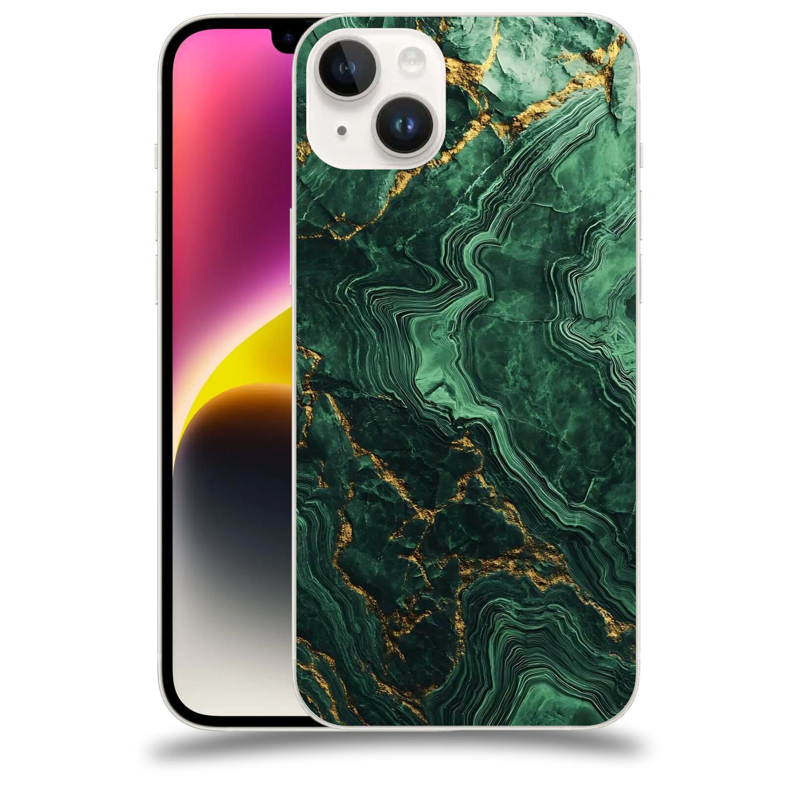 ACOVER Kryt na mobil Apple iPhone 14 Plus - Golden Moss I