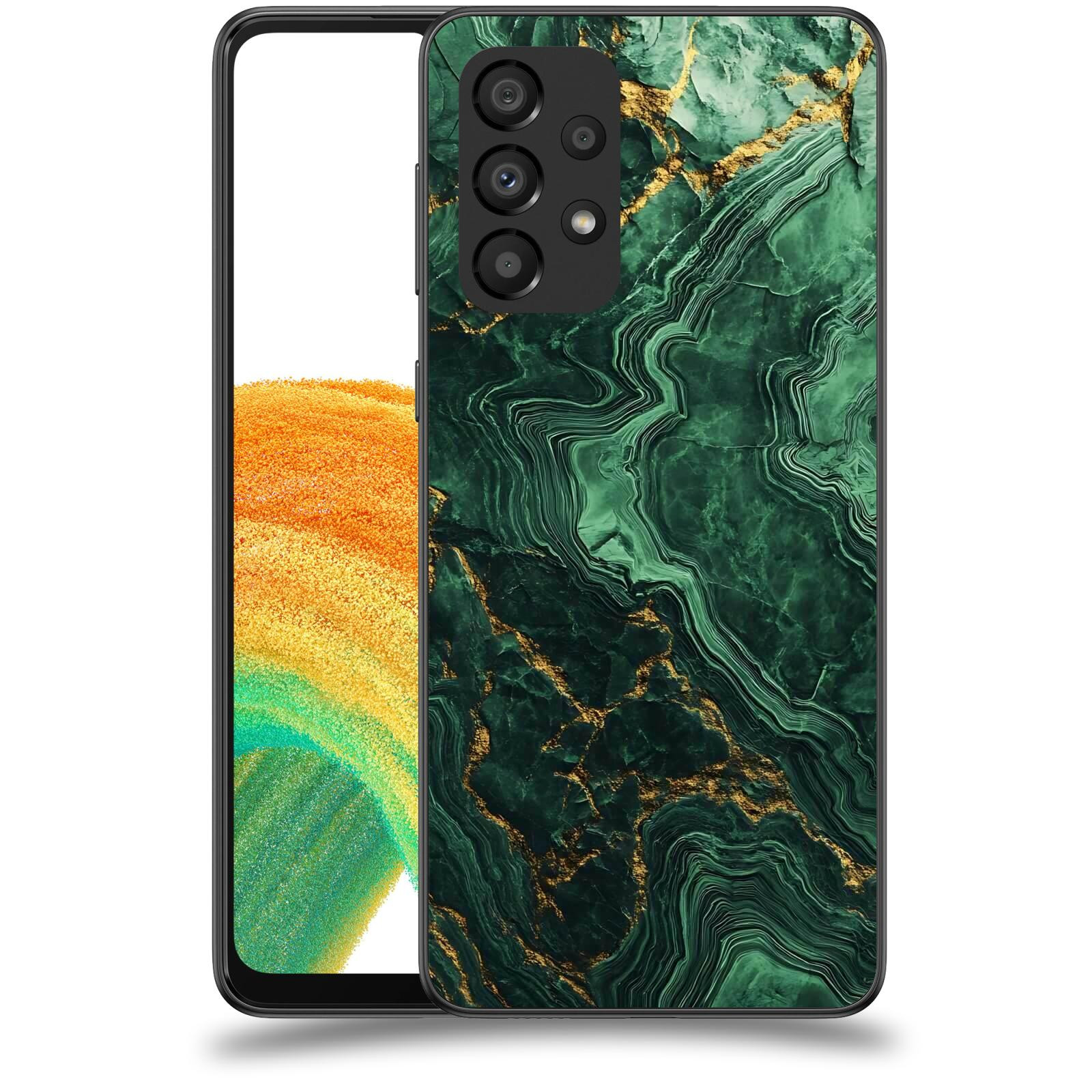 ACOVER Kryt na mobil Samsung Galaxy A33 5G A336 - Golden Moss I
