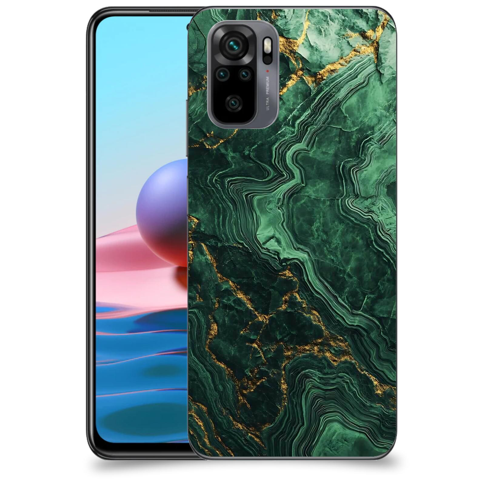 ACOVER Kryt na mobil Xiaomi Redmi Note 10 - Golden Moss I
