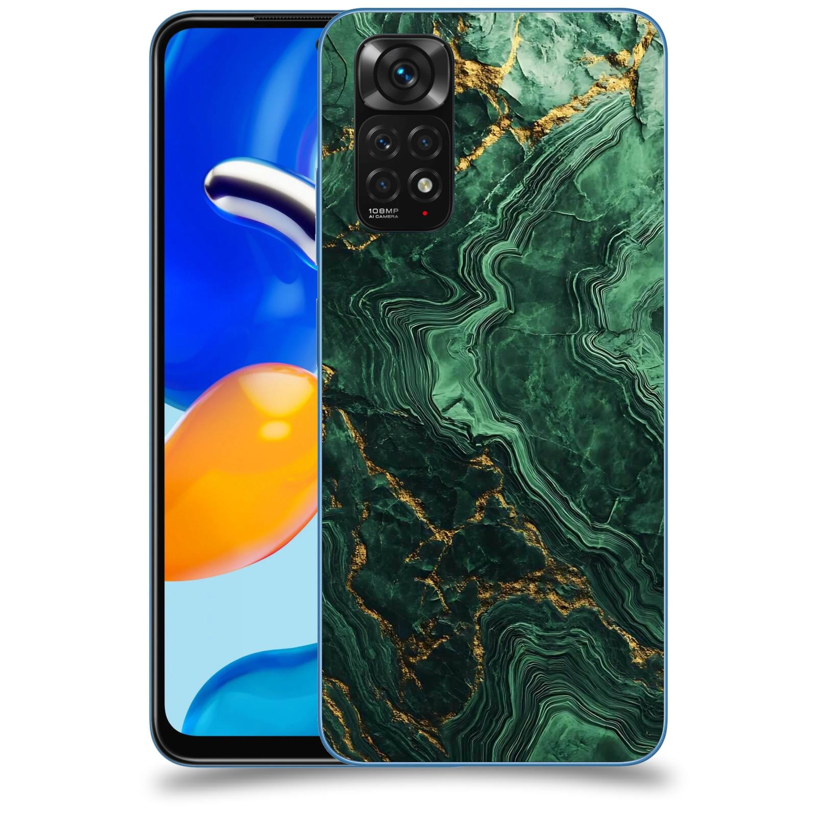 ACOVER Kryt na mobil Xiaomi Redmi Note 11S - Golden Moss I