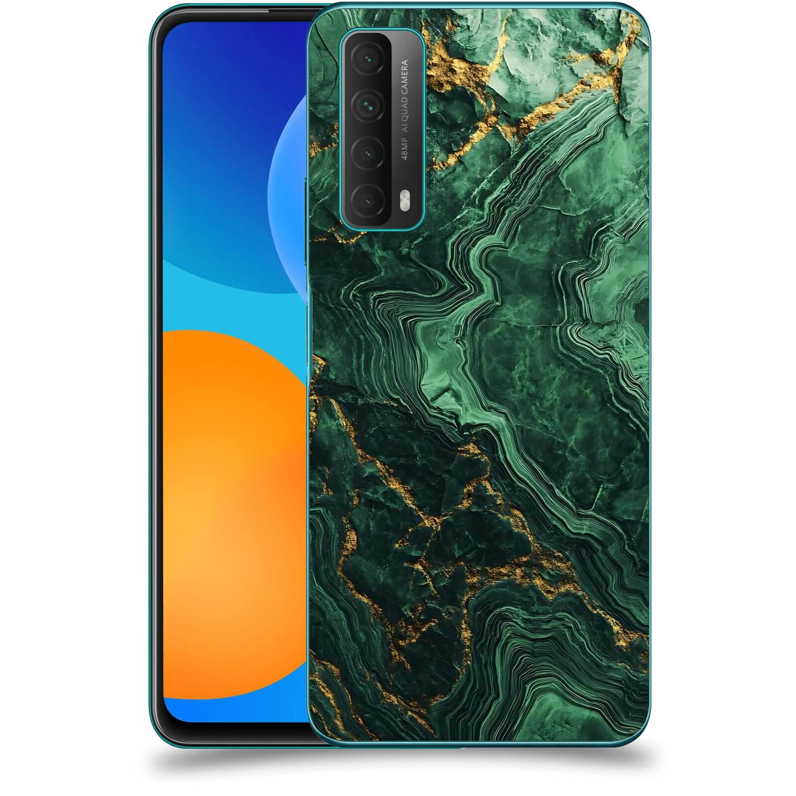 ACOVER Kryt na mobil Huawei P Smart 2021 - Golden Moss I