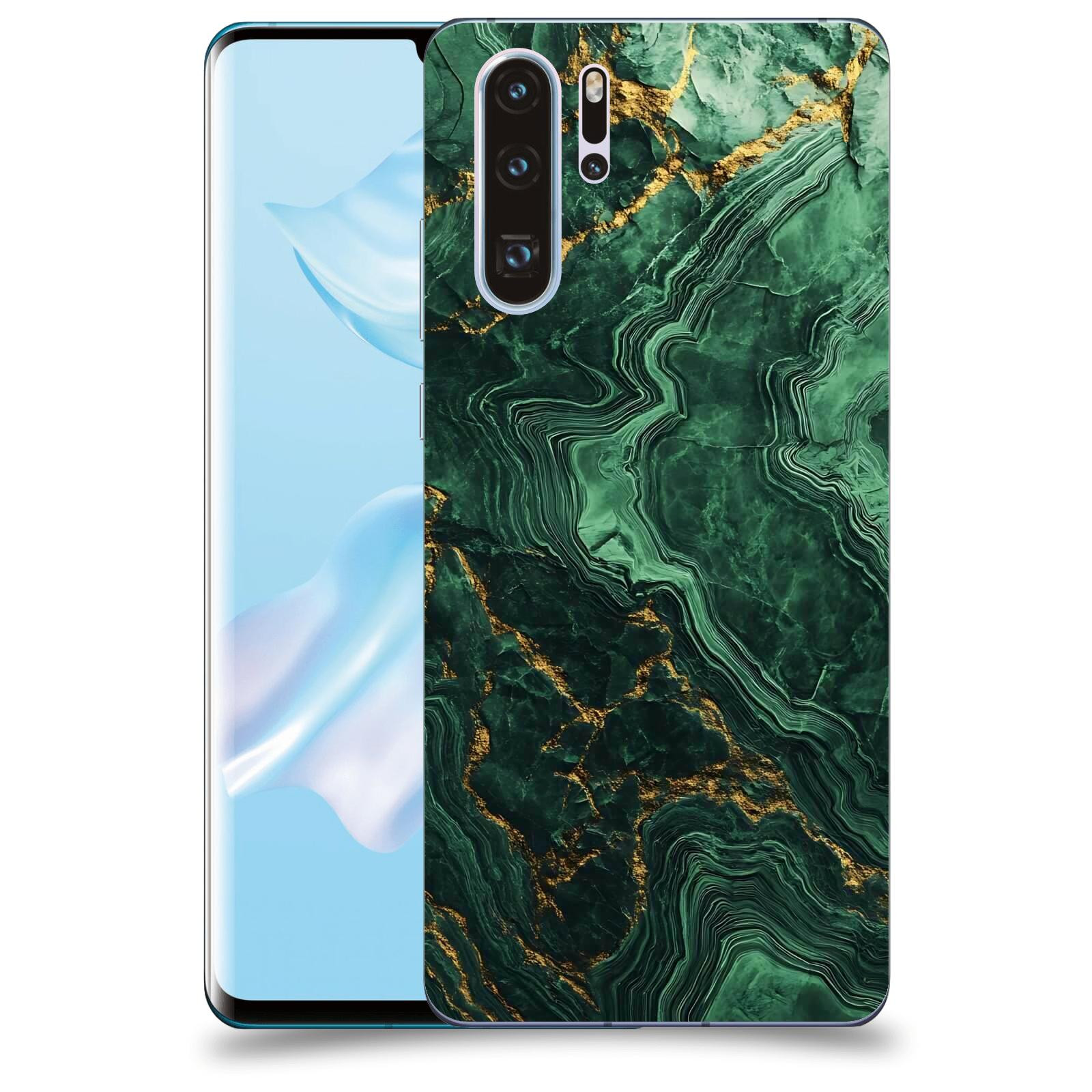 ACOVER Kryt na mobil Huawei P30 - Golden Moss I