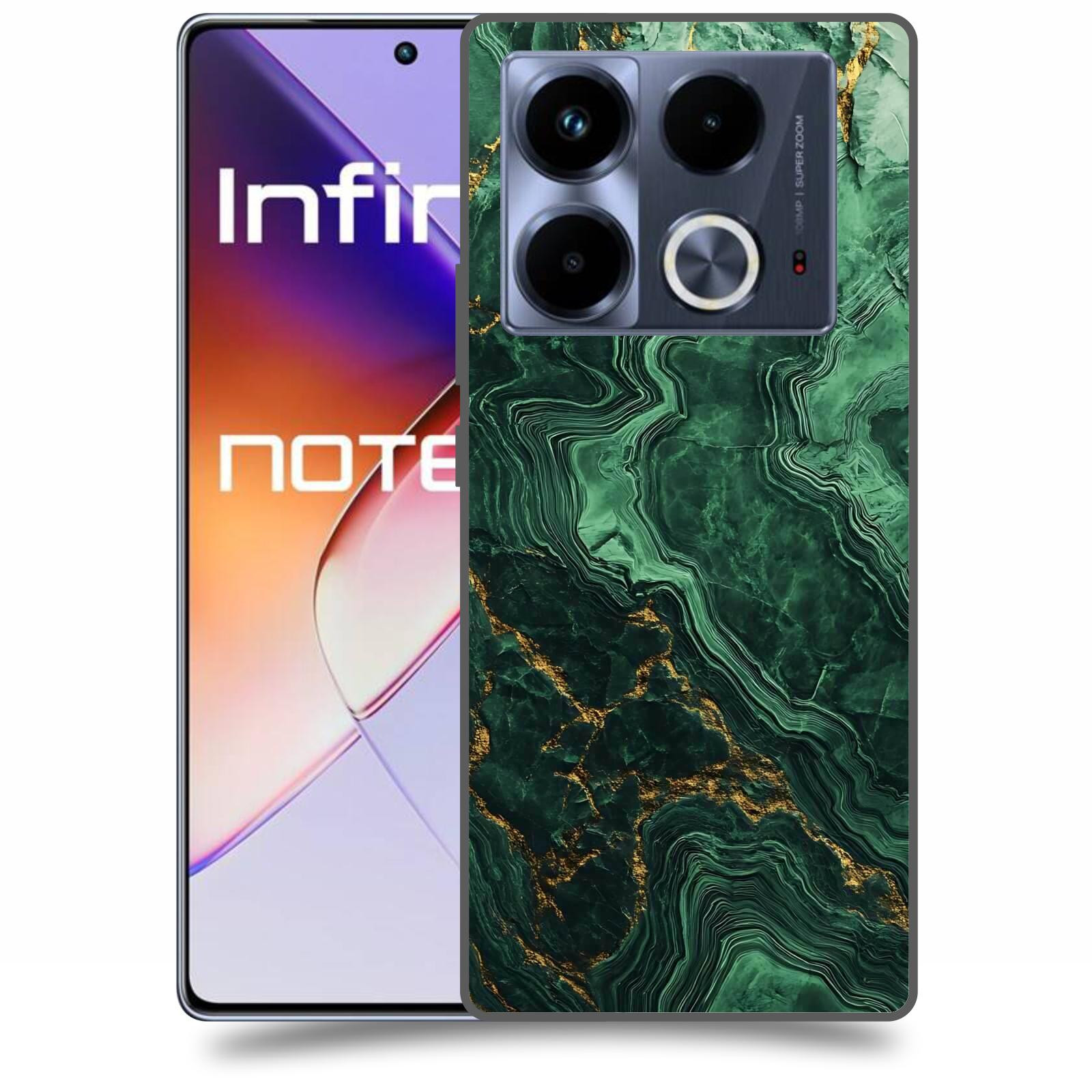 ACOVER Kryt na mobil Infinix Note 40 - Golden Moss I