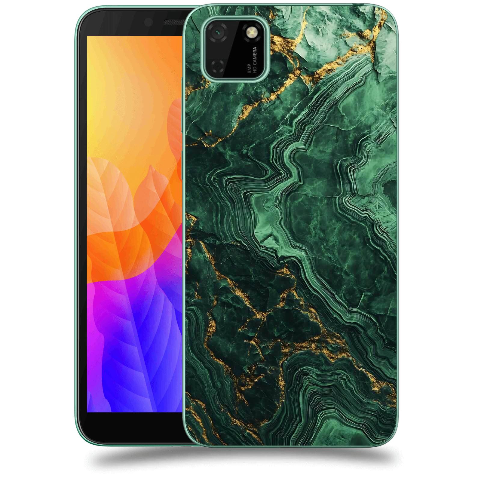 ACOVER Kryt na mobil Huawei Y5P - Golden Moss I