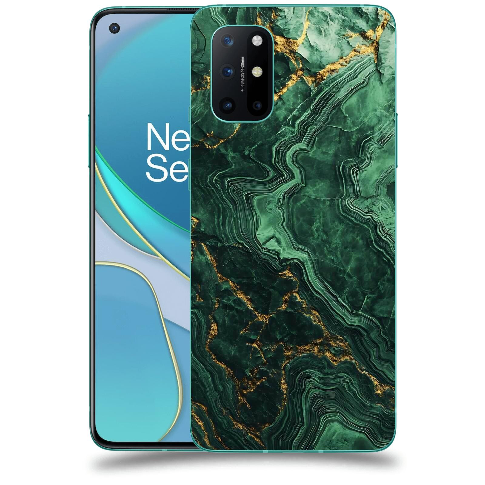 ACOVER Kryt na mobil OnePlus 8T - Golden Moss I