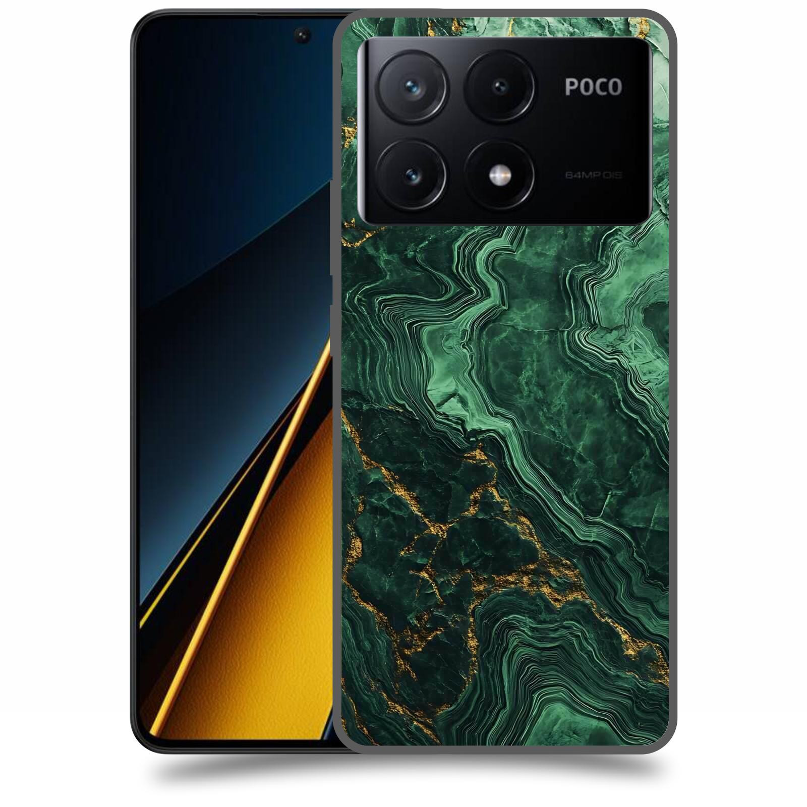 ACOVER Kryt na mobil Poco X6 Pro 5G - Golden Moss I
