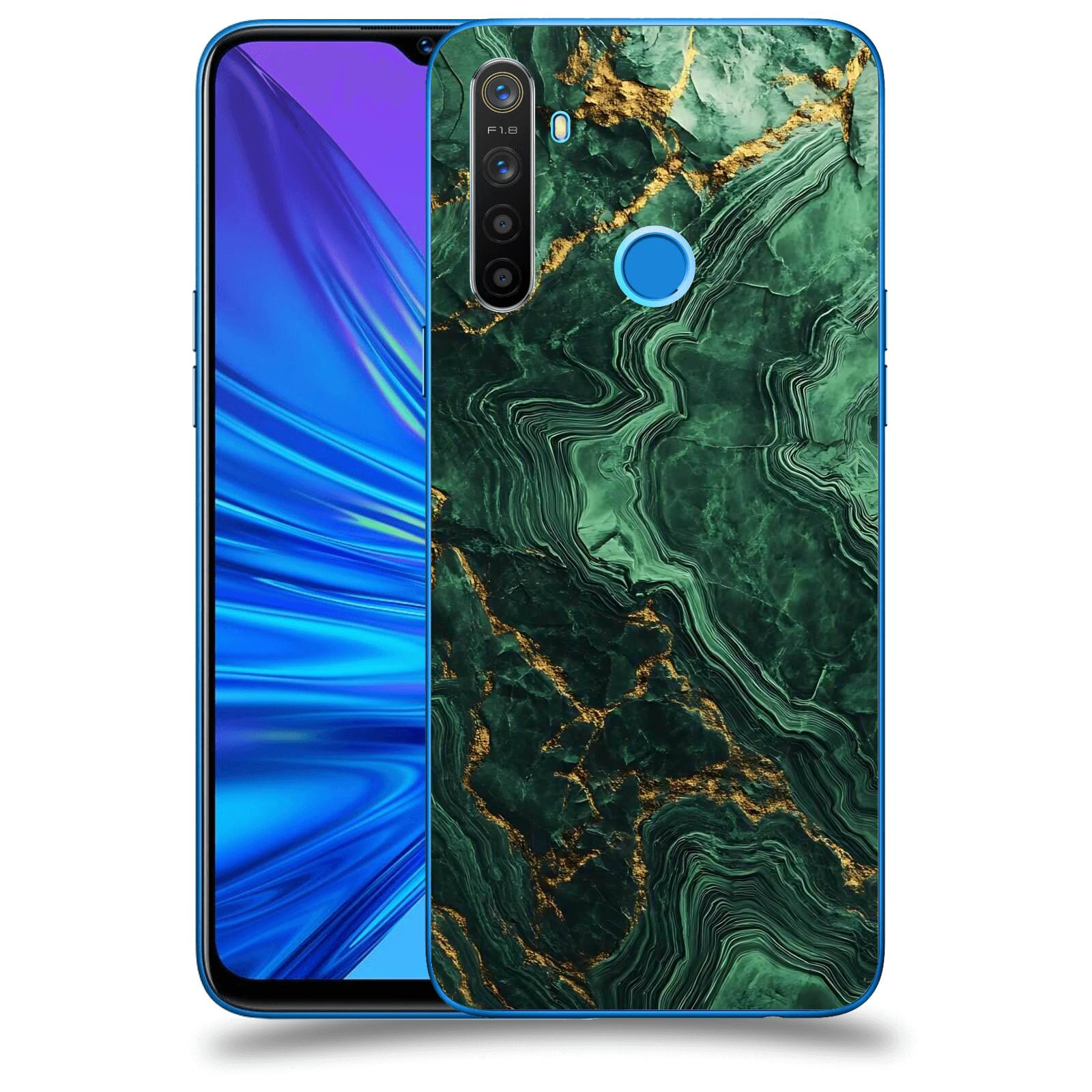 ACOVER Kryt na mobil Realme 5 - Golden Moss I