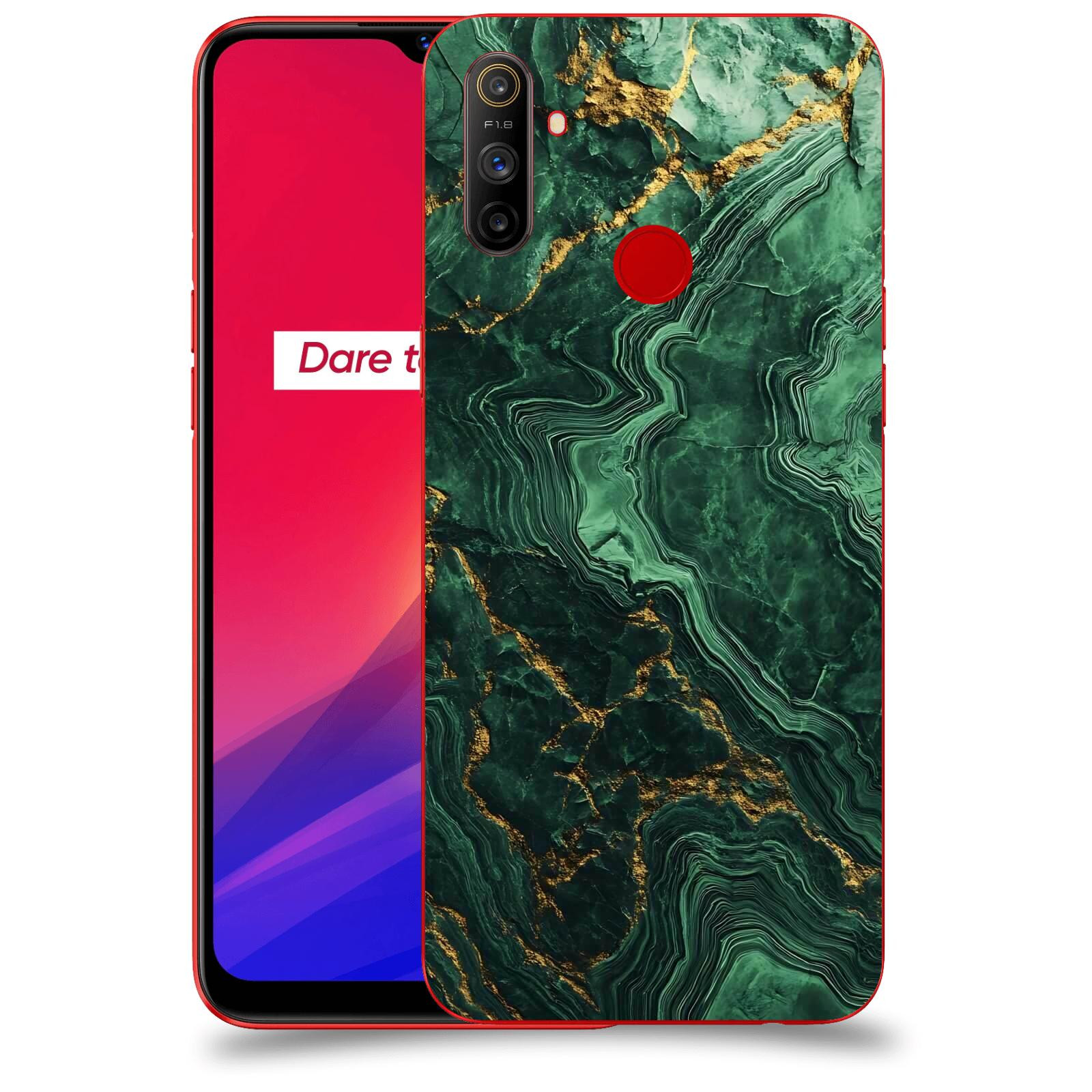 ACOVER Kryt na mobil Realme C3 - Golden Moss I