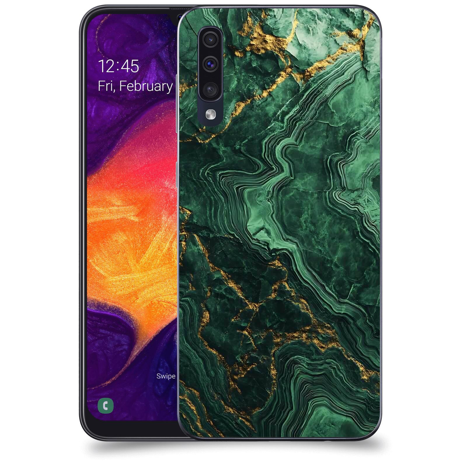 ACOVER Kryt na mobil Samsung Galaxy A50 A505F - Golden Moss I