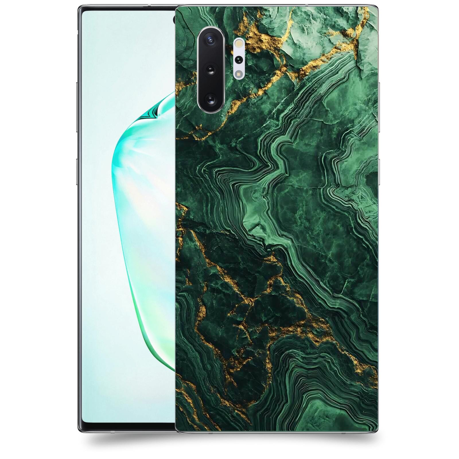ACOVER Kryt na mobil Samsung Galaxy Note 10+ N975F - Golden Moss I