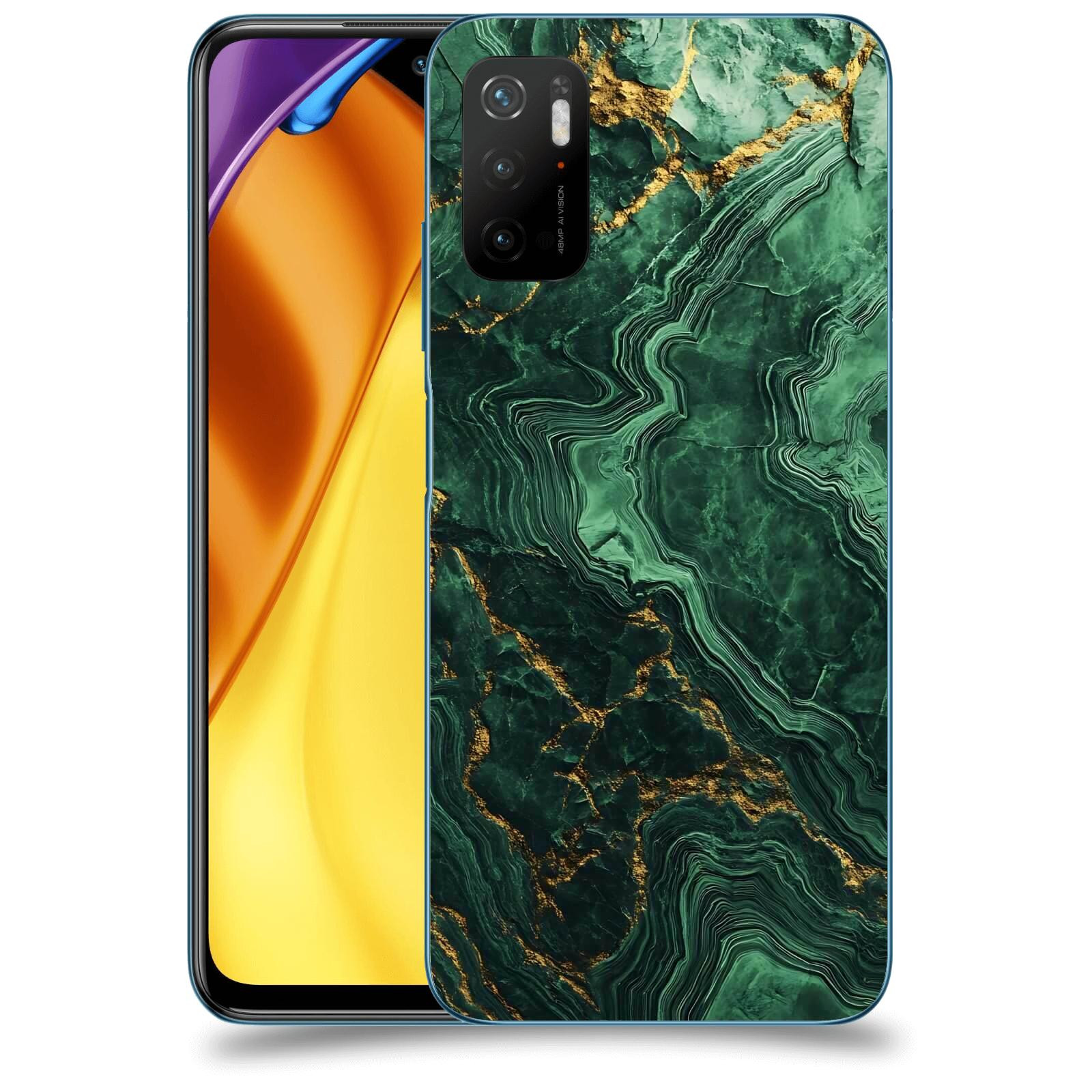 ACOVER Kryt na mobil Xiaomi Poco M3 Pro 5G - Golden Moss I