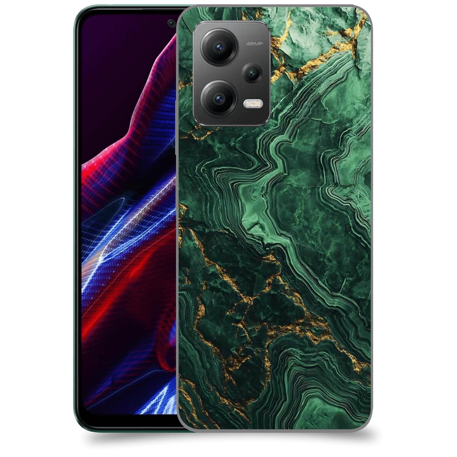 ACOVER Kryt na mobil Xiaomi Poco X5 - Golden Moss I