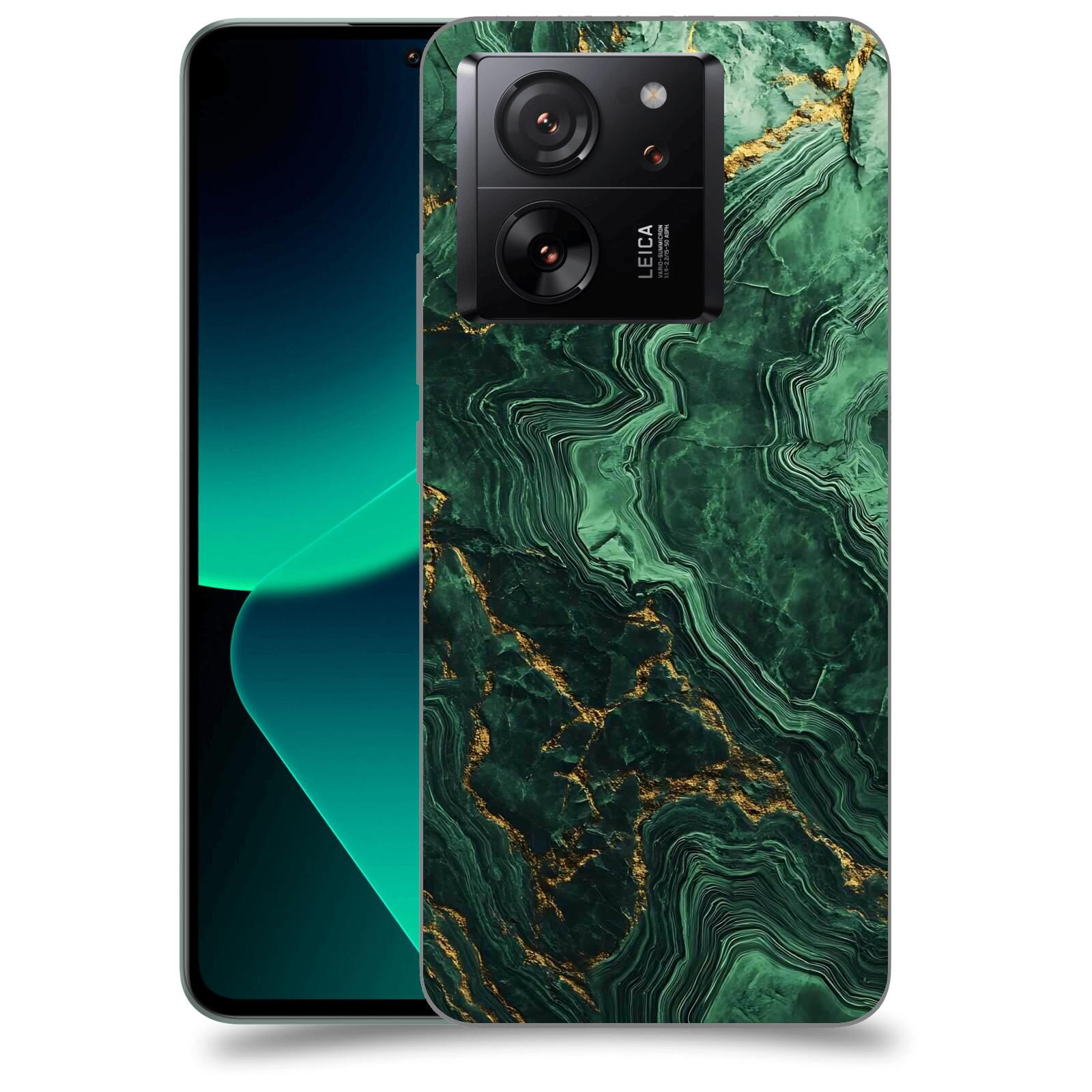 ACOVER Kryt na mobil Xiaomi 13T pro - Golden Moss I