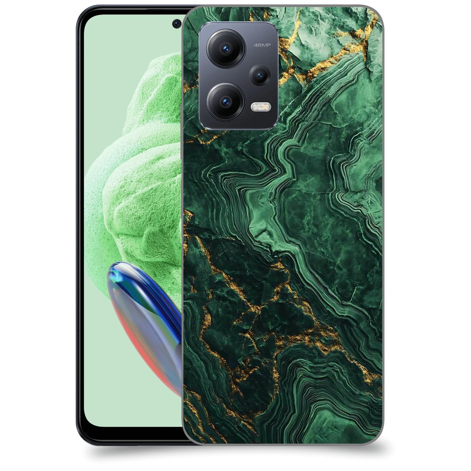 ACOVER Kryt na mobil Xiaomi Redmi Note 12 5G - Golden Moss I