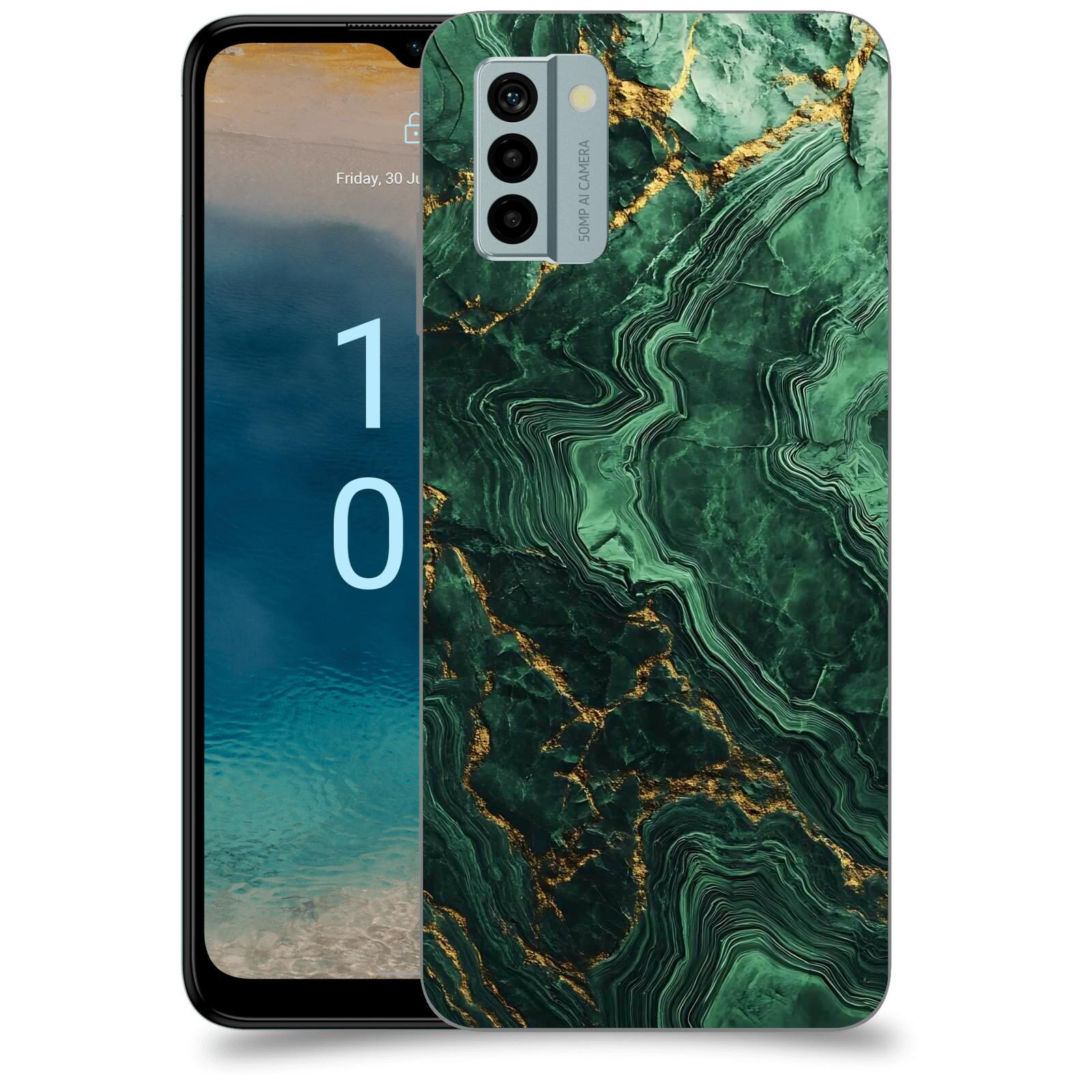 ACOVER Kryt na mobil Nokia G22 - Golden Moss I
