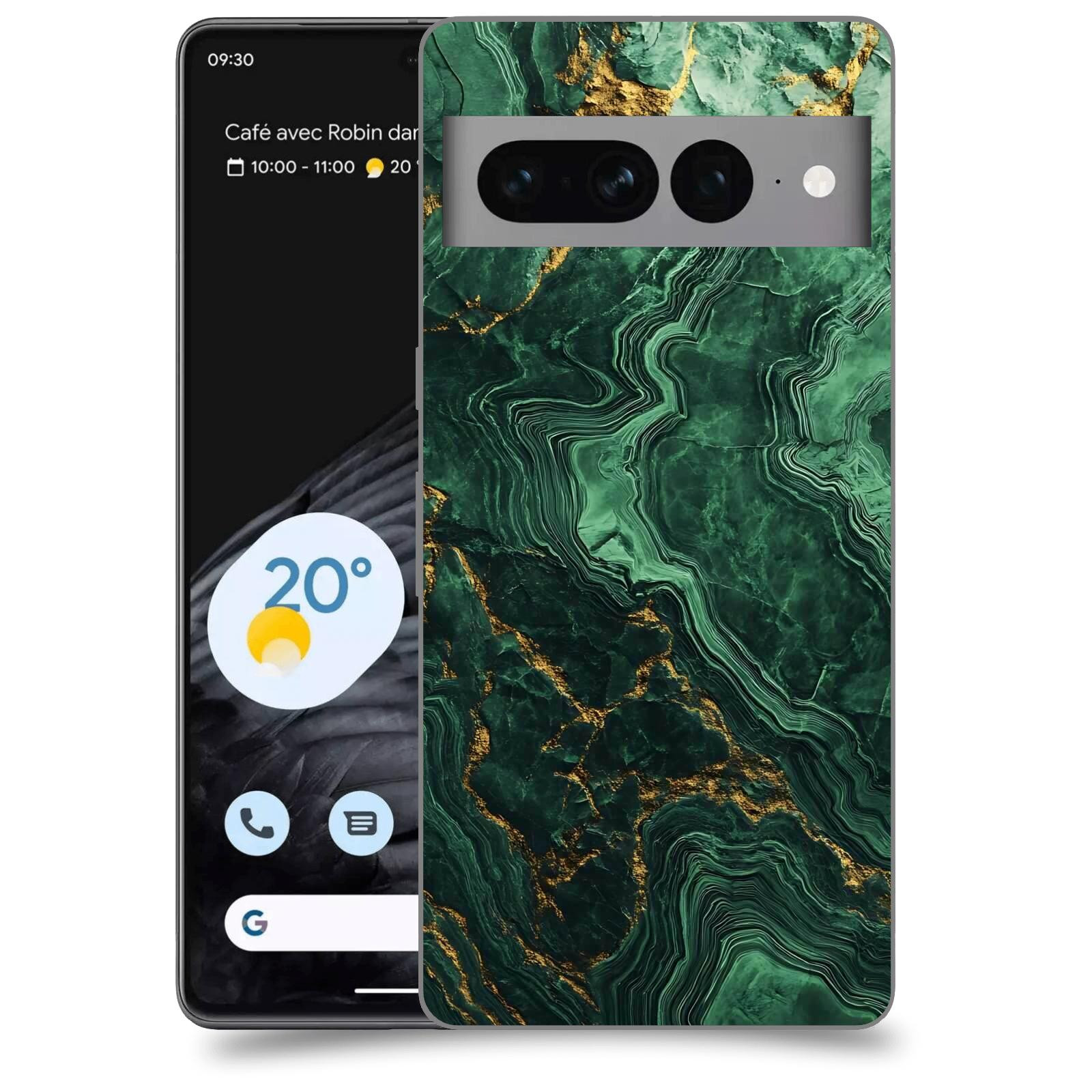 ACOVER Kryt na mobil Google pixel 7 pro - Golden Moss I