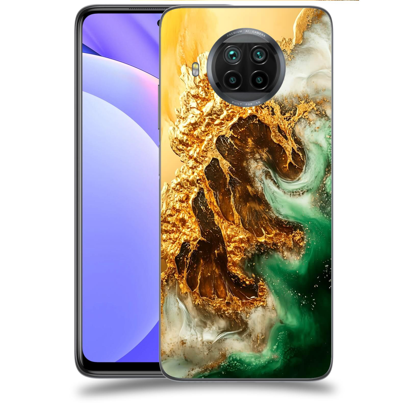 ACOVER Kryt na mobil Xiaomi Mi 10T Lite - Golden Moss II