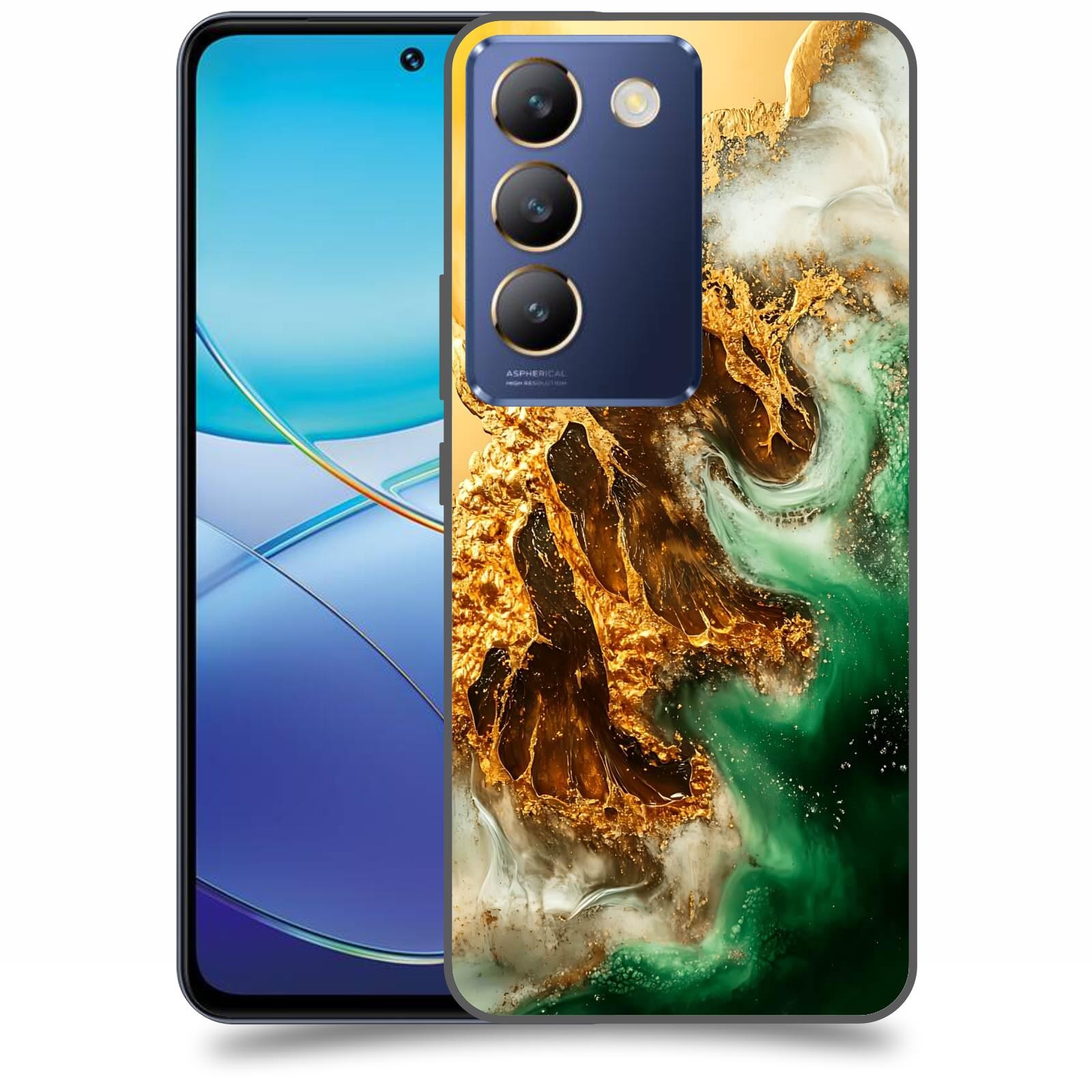 ACOVER Kryt na mobil Vivo V40SE - Golden Moss II