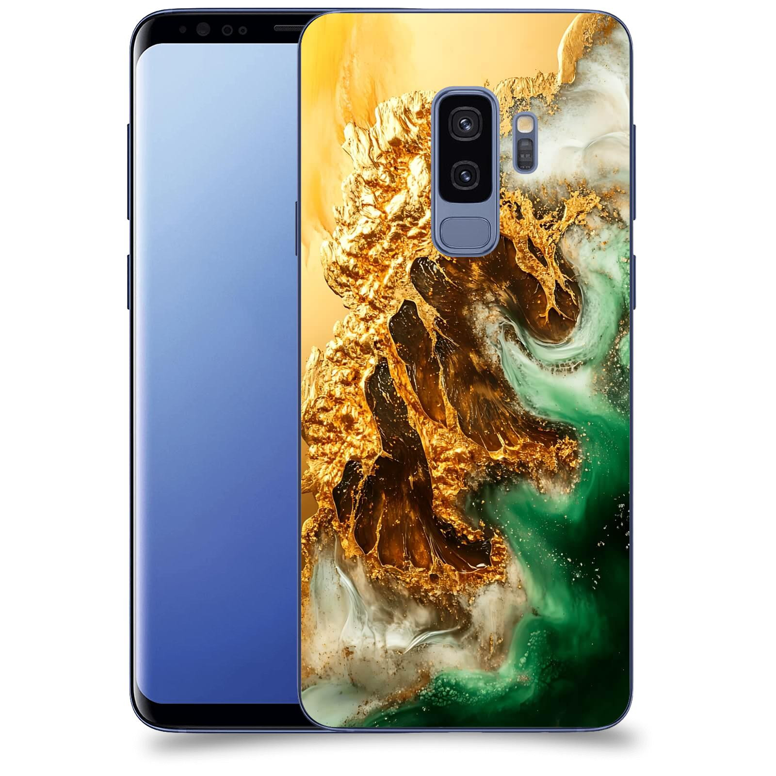 ACOVER Kryt na mobil Samsung Galaxy S9 Plus G965F - Golden Moss II