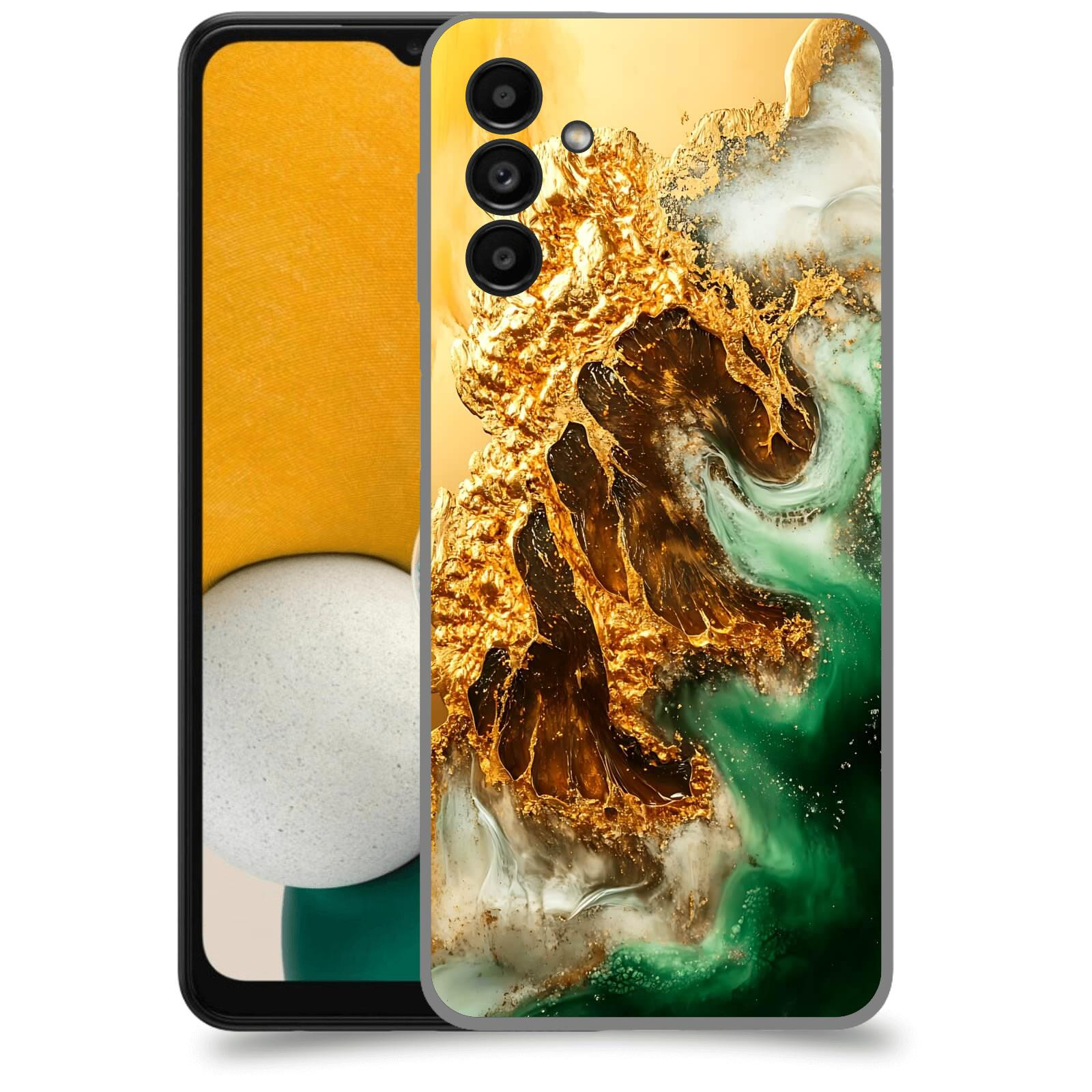 ACOVER Kryt na mobil Samsung Galaxy A13 5G A136B - Golden Moss II
