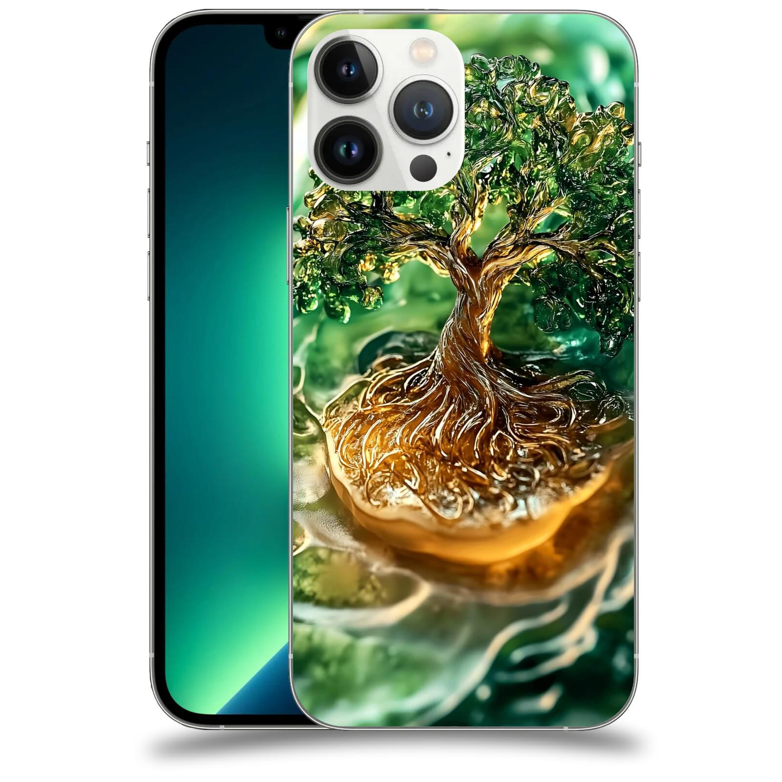 ACOVER Kryt na mobil Apple iPhone 13 Pro Max - Golden Moss III