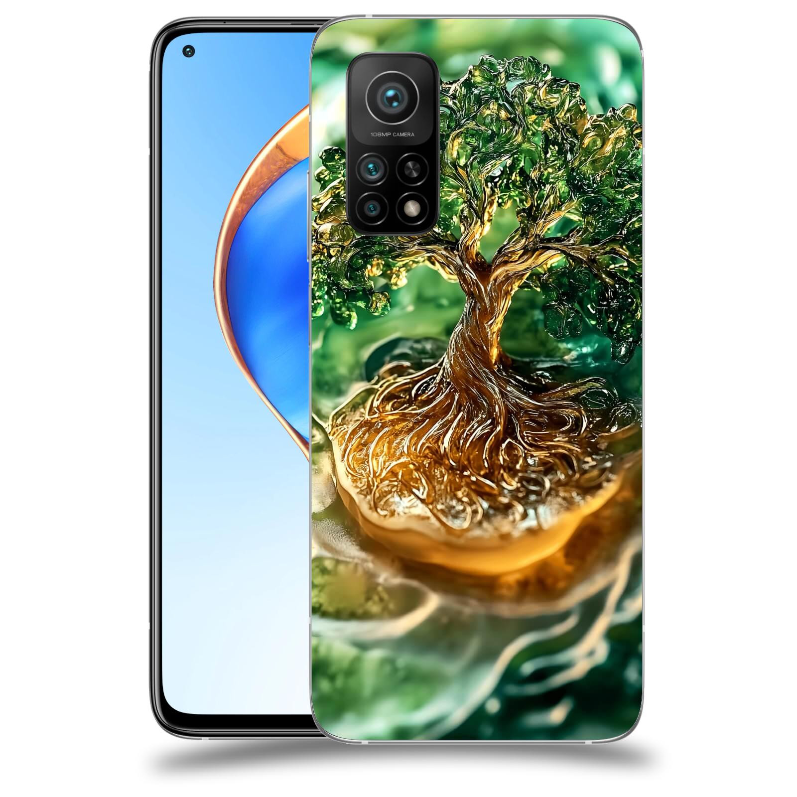 ACOVER Kryt na mobil Xiaomi Mi 10T Pro - Golden Moss III