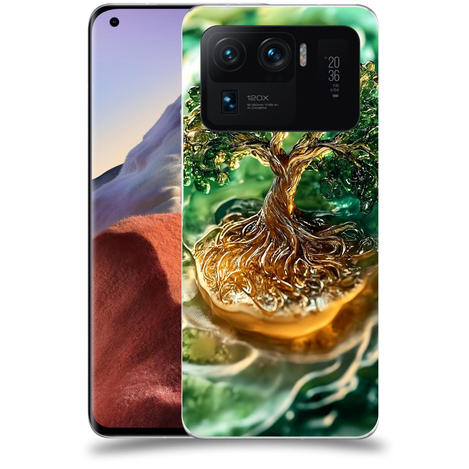 ACOVER Kryt na mobil Xiaomi Mi 11 Ultra - Golden Moss III