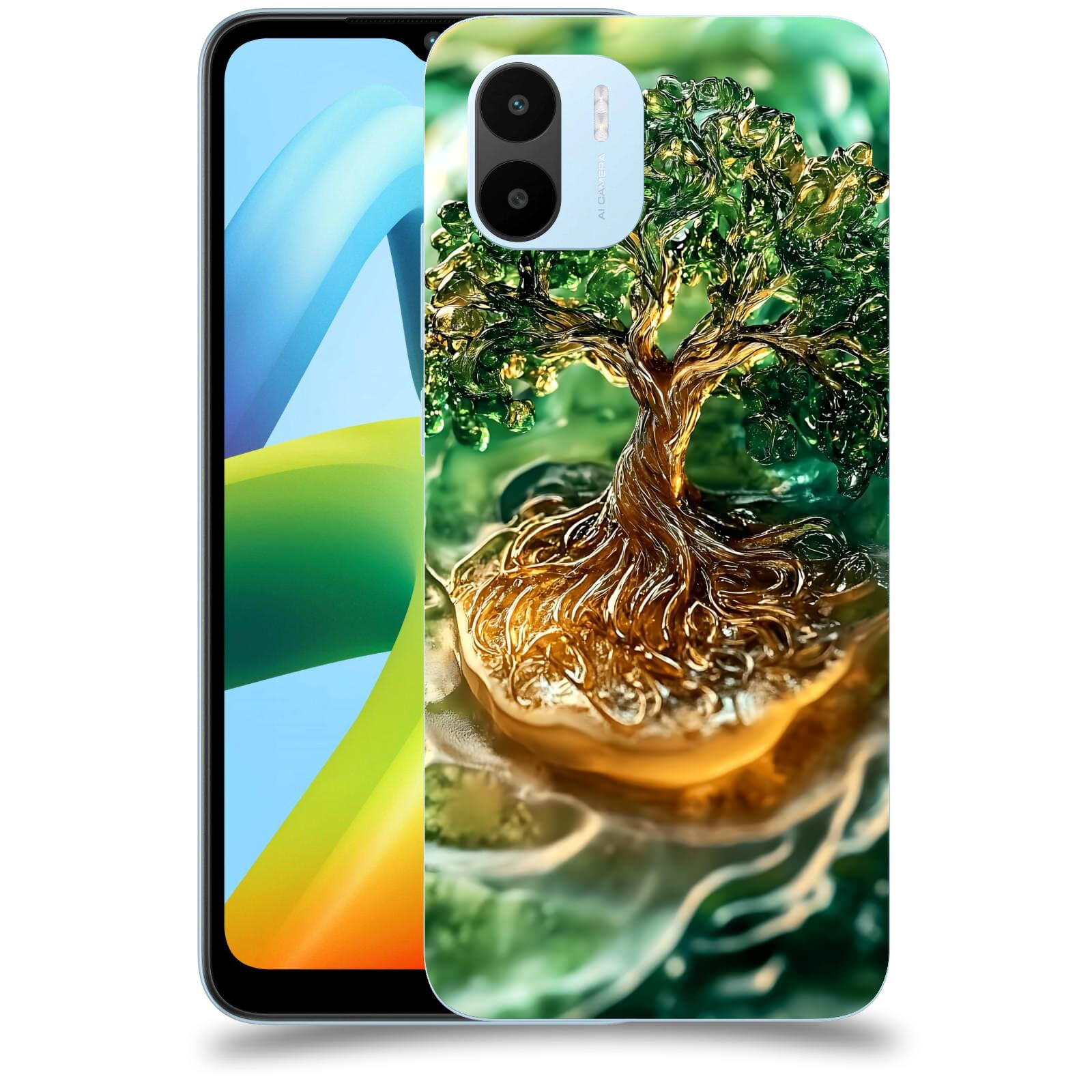 ACOVER Kryt na mobil Xiaomi Redmi A1 - Golden Moss III