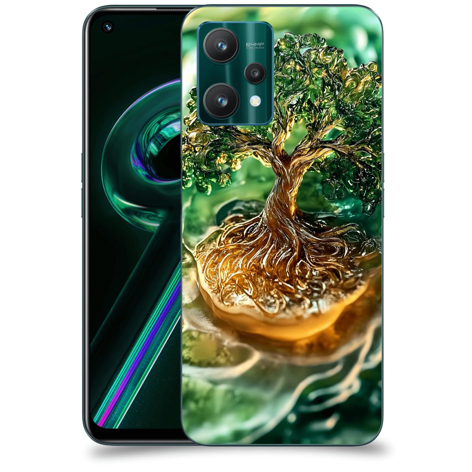 ACOVER Kryt na mobil Realme 9 Pro 5G - Golden Moss III