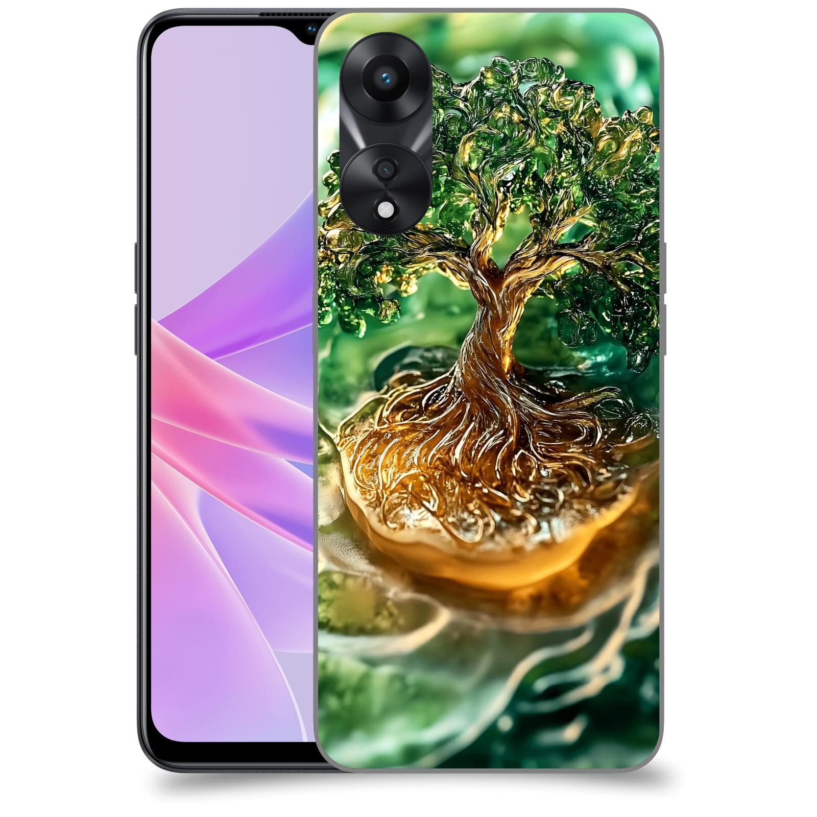 ACOVER Kryt na mobil OPPO A78 5G - Golden Moss III