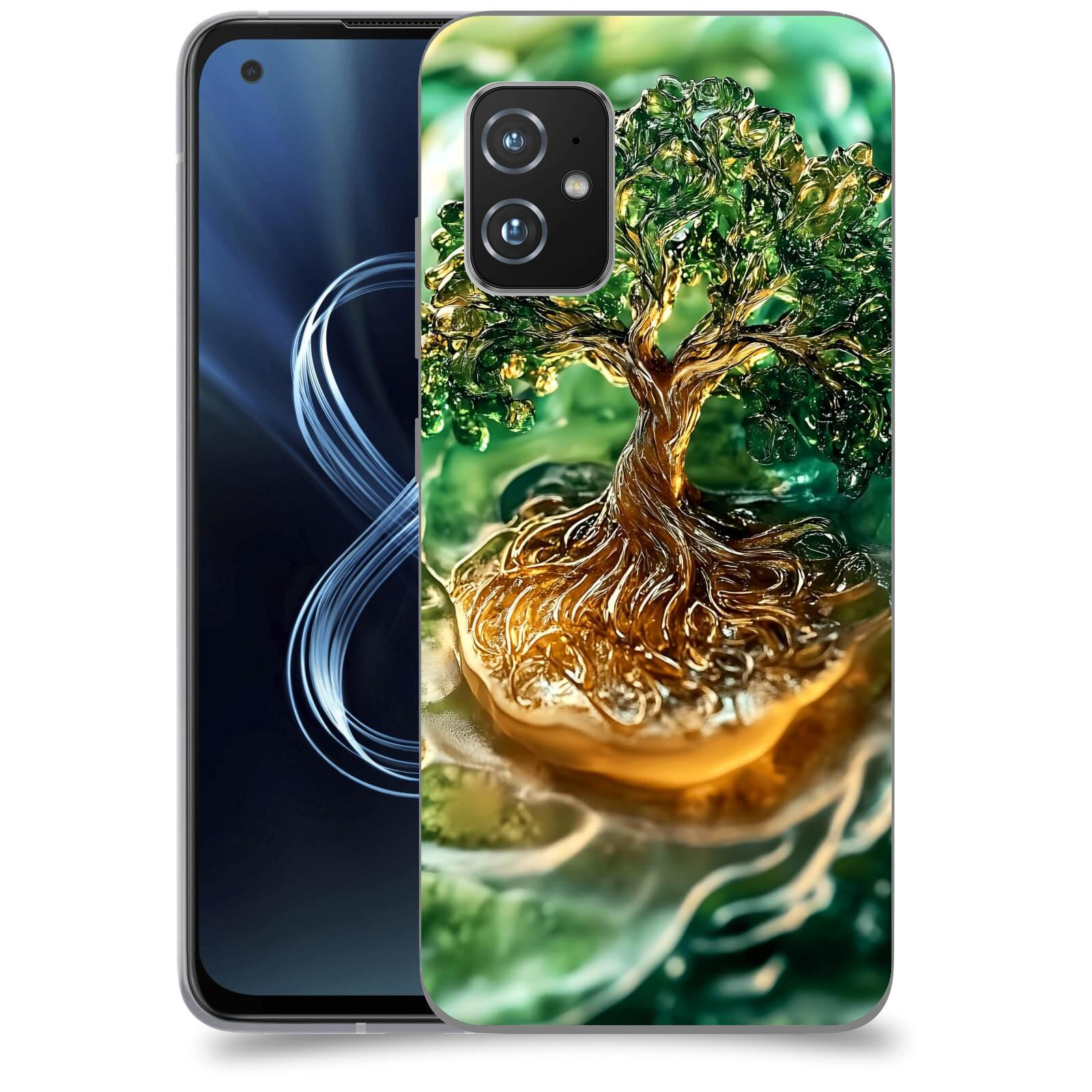 ACOVER Kryt na mobil Honor Magic5 Lite 5G - Golden Moss III