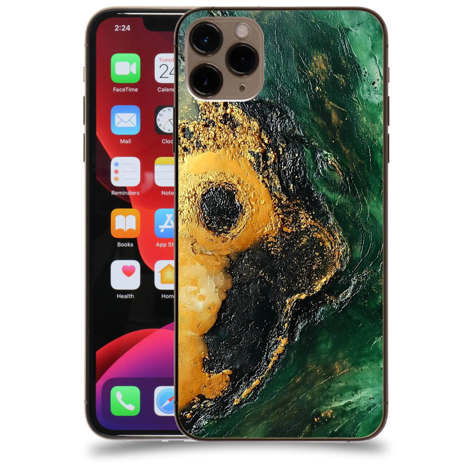 ACOVER Kryt na mobil Apple iPhone 11 Pro Max - Golden Moss IV