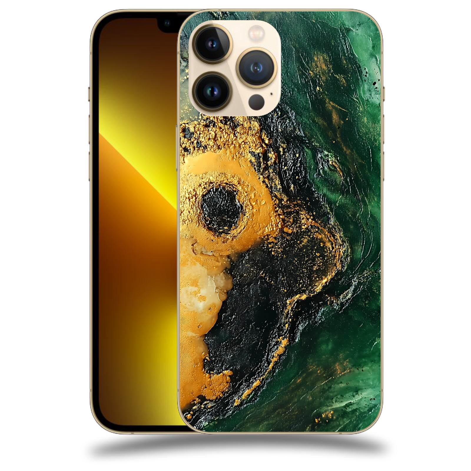 ACOVER Kryt na mobil Apple iPhone 13 Pro - Golden Moss IV