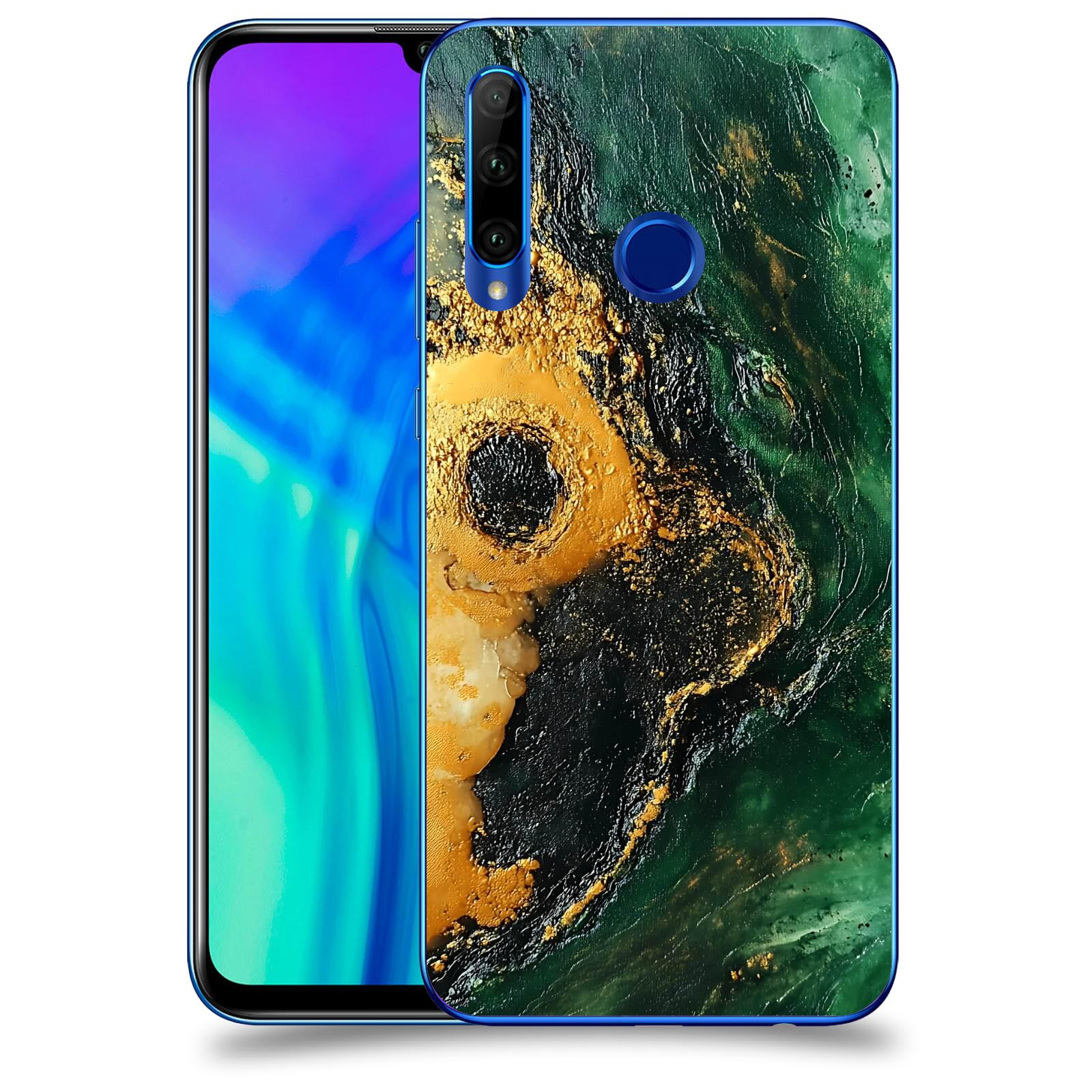 ACOVER Kryt na mobil Honor 20 Lite - Golden Moss IV